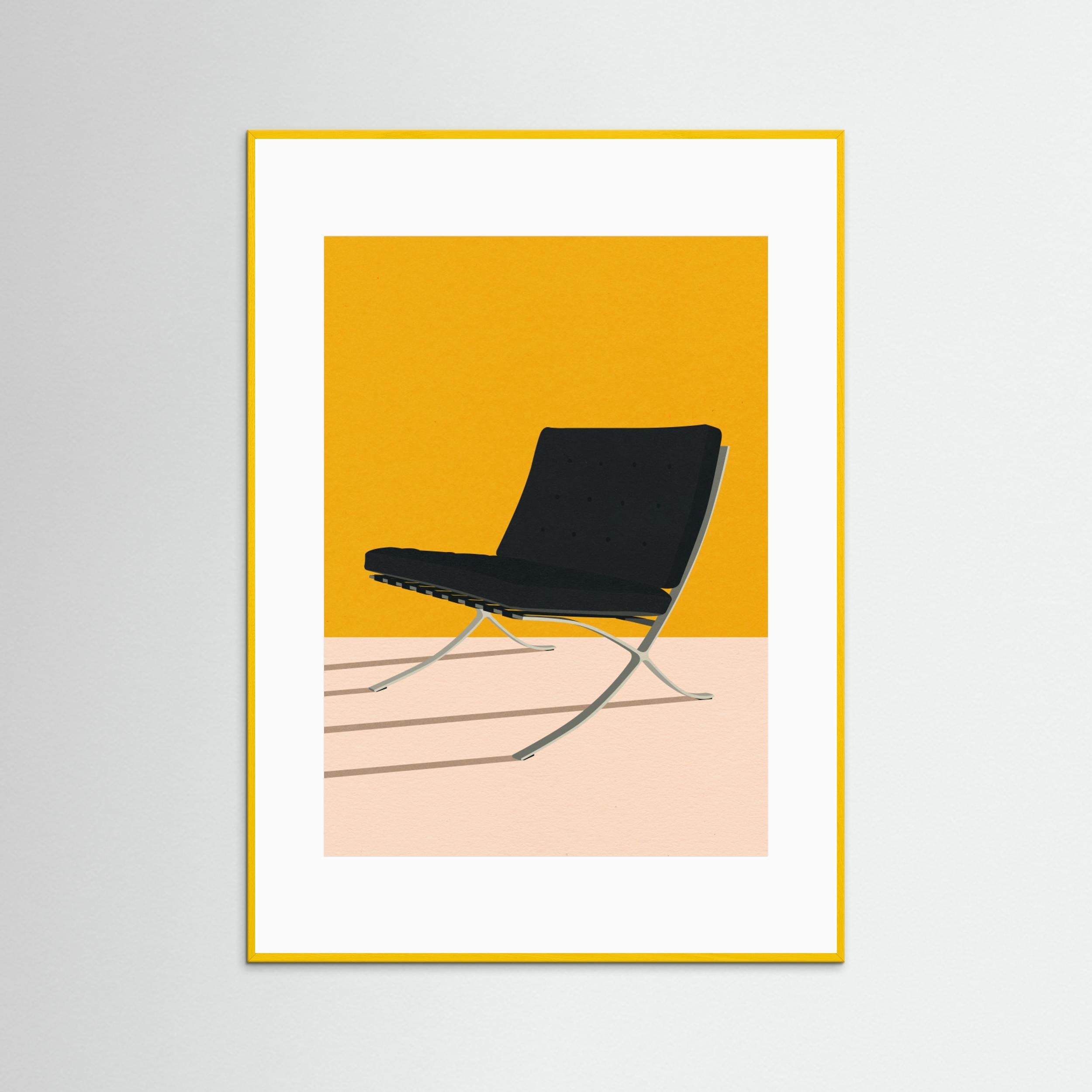 Barcelona Chair By Mies Van Der Rohe by Rosi Feist