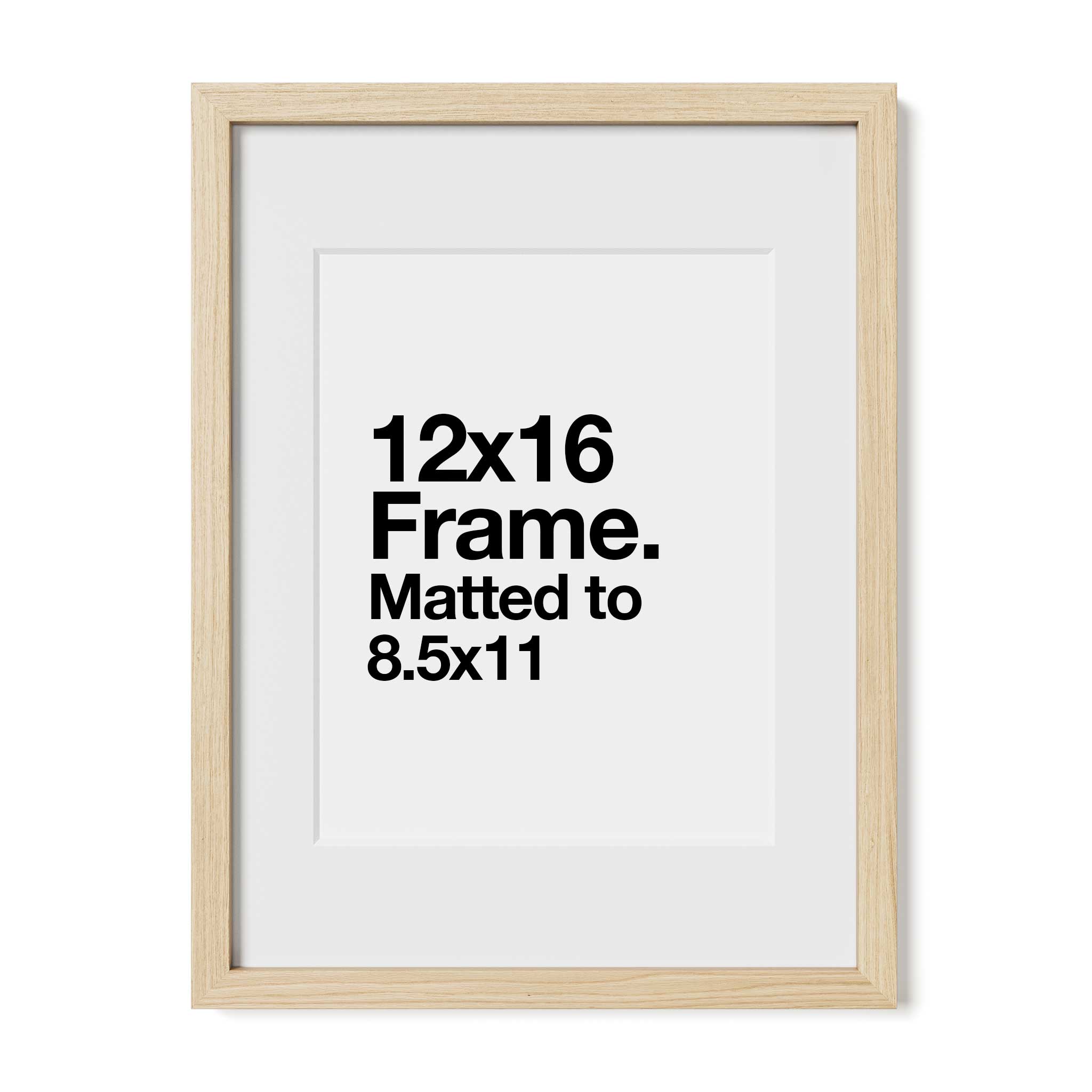 Natural Oak Frame