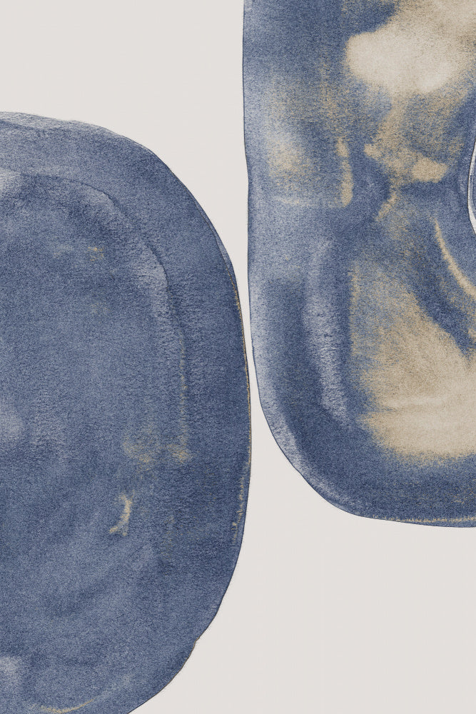 Modern Blue Shapes