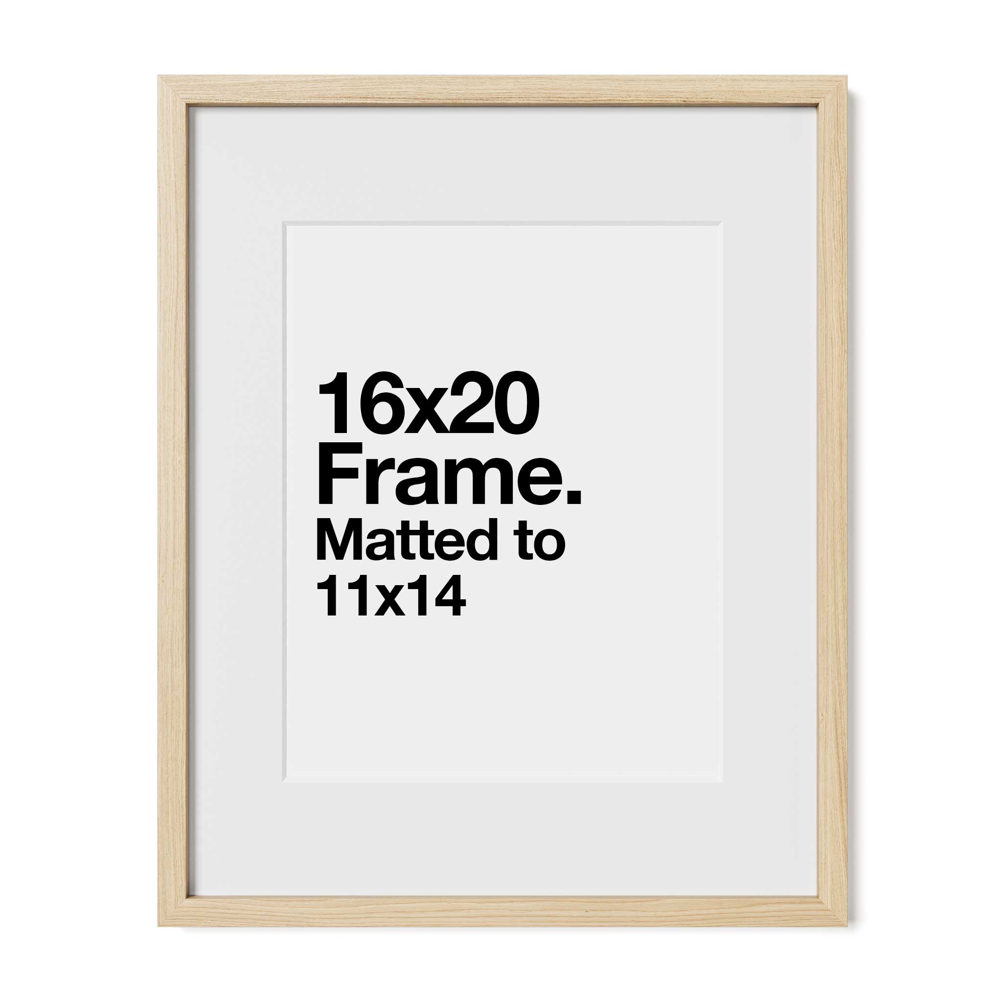 Natural Oak Frame