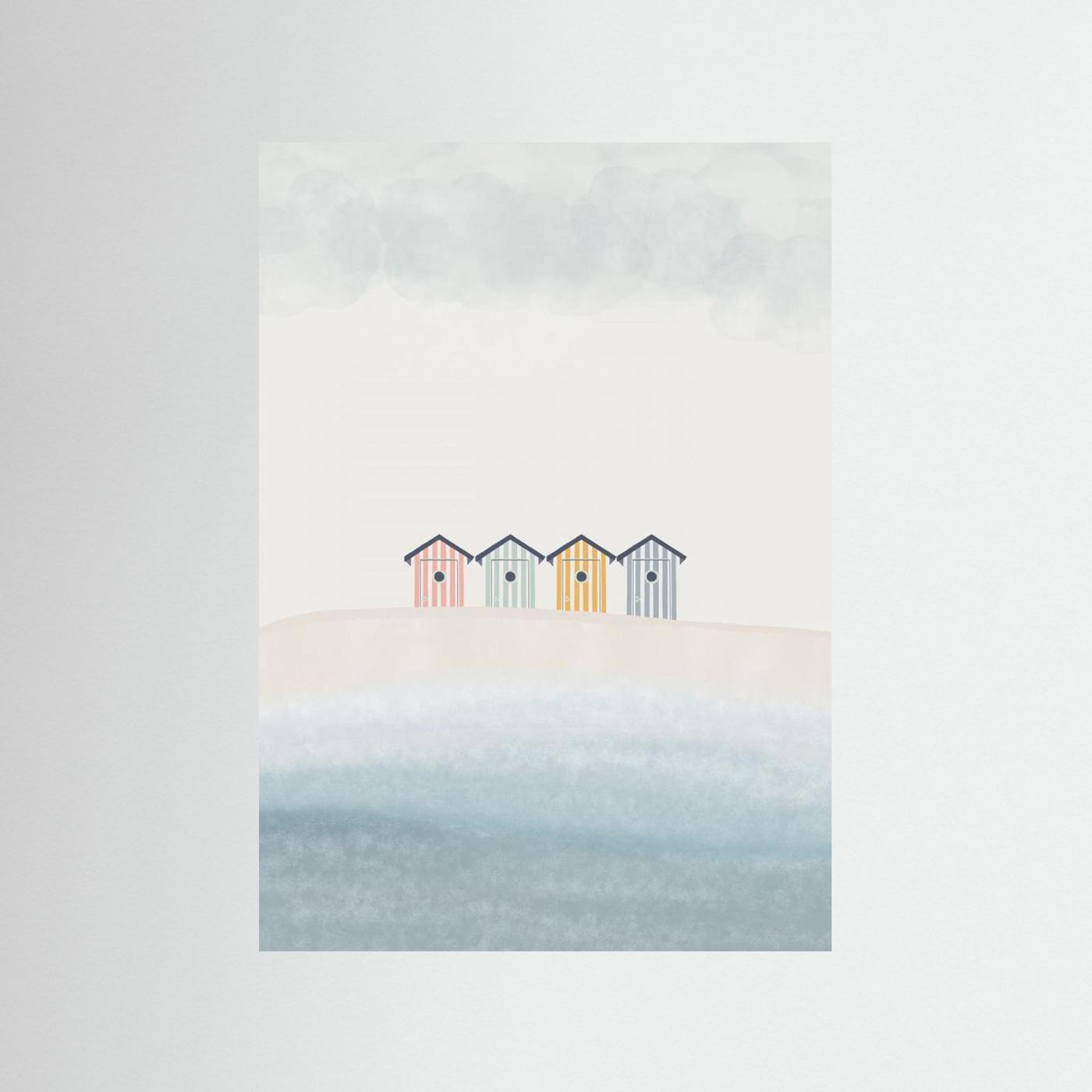 Beach Cabins by Menina Lisboa