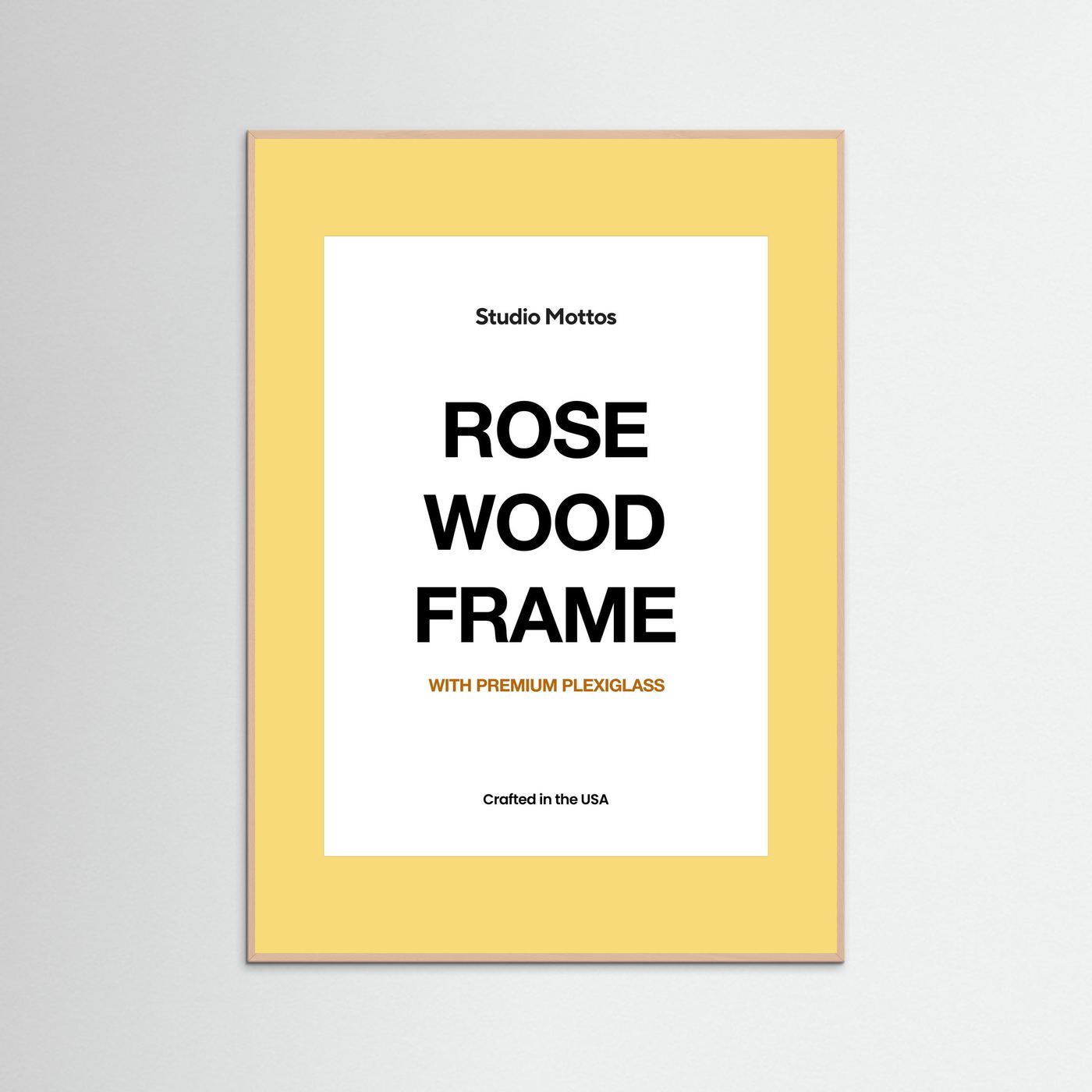 Rose Wood Frame