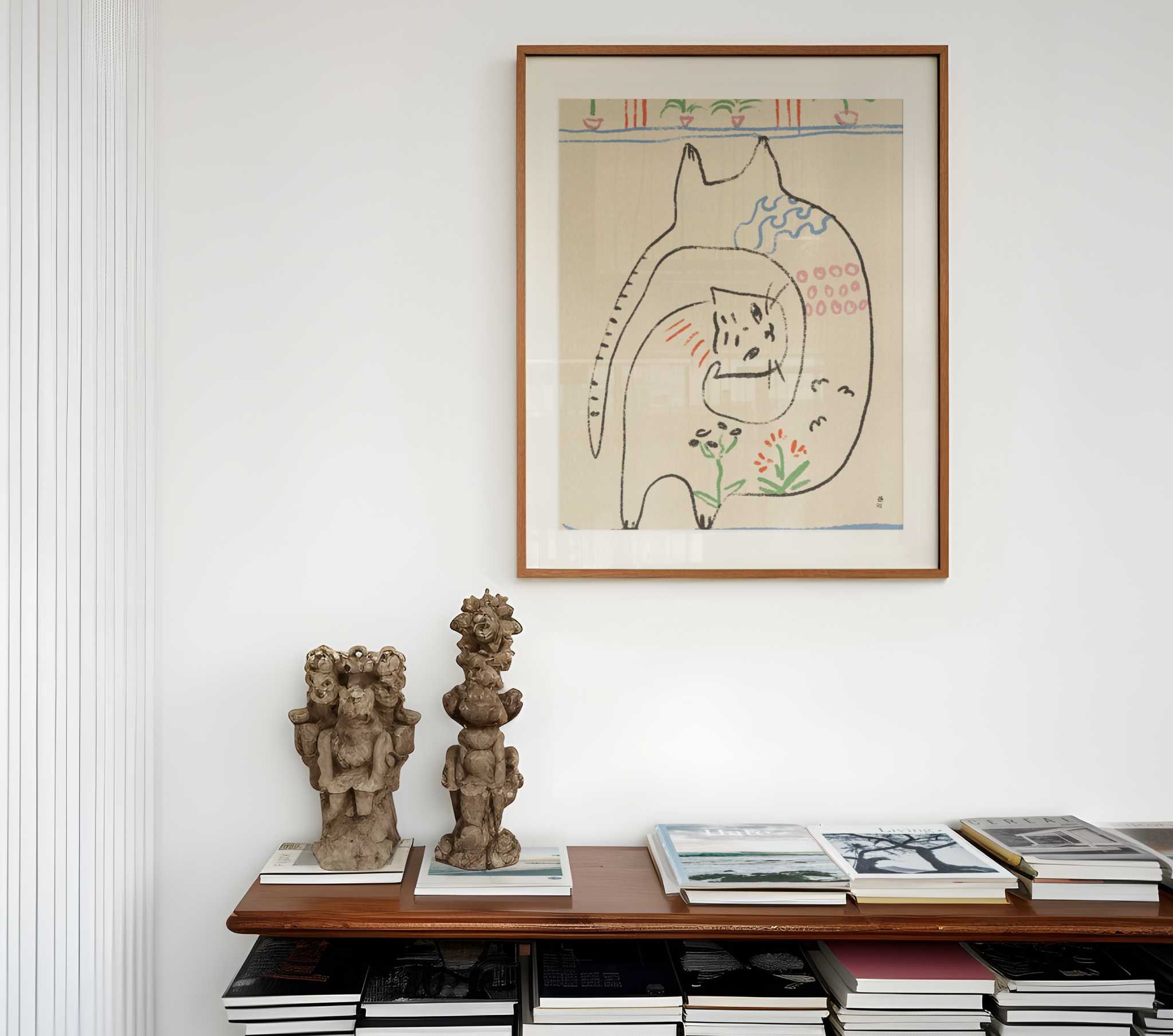 Playful Cats Illustration