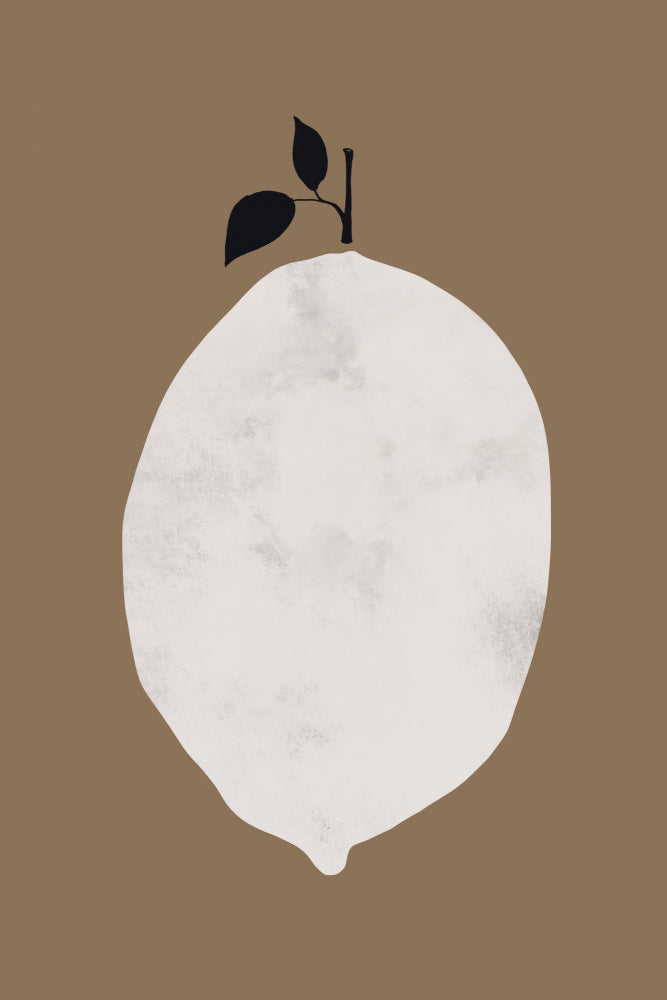 Minimal Lemon Still Life