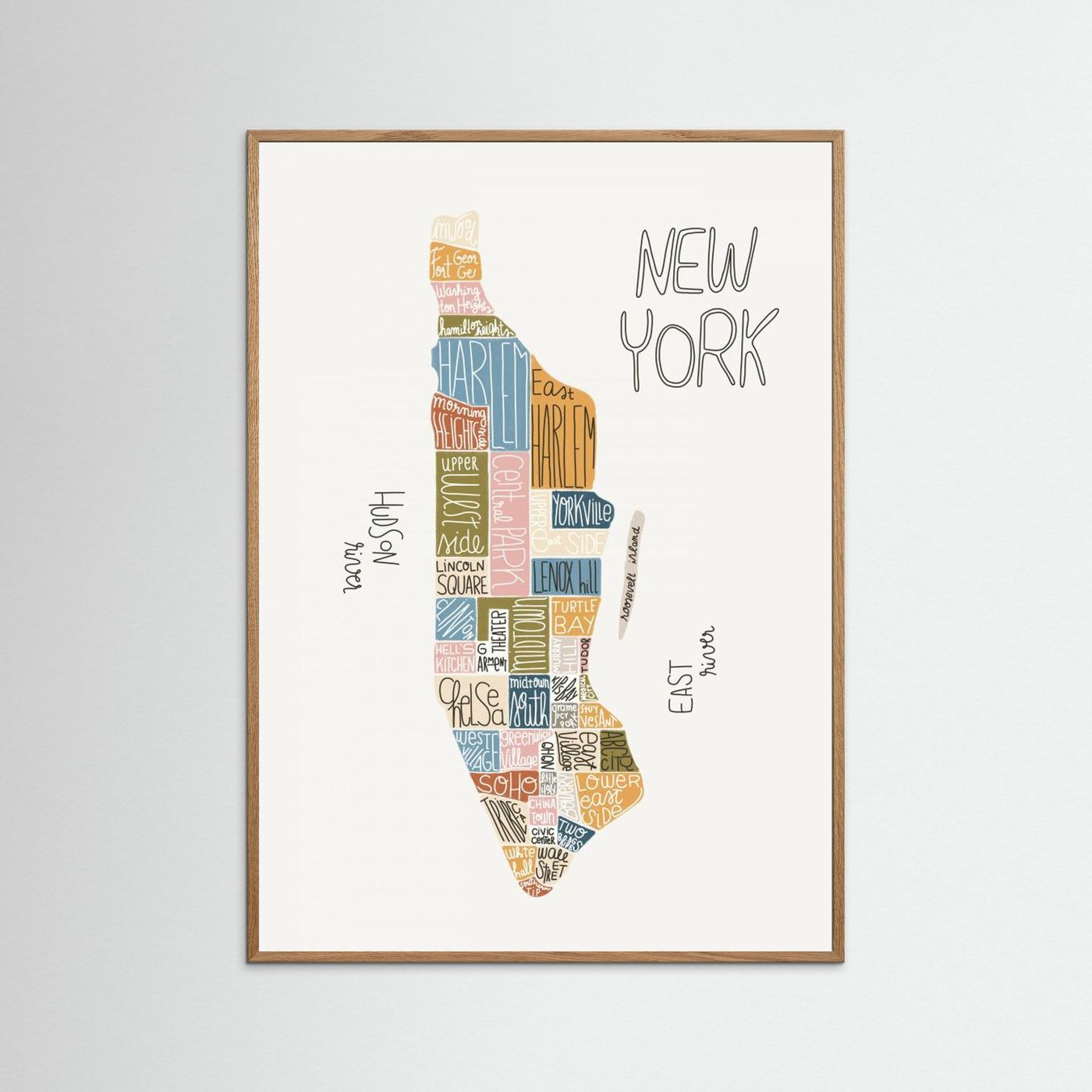New York Districts by Menina Lisboa