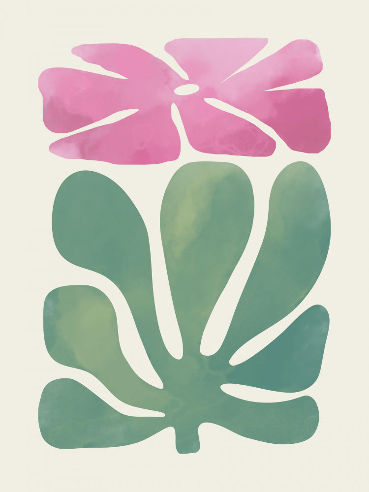 Watercolor Pink Floral
