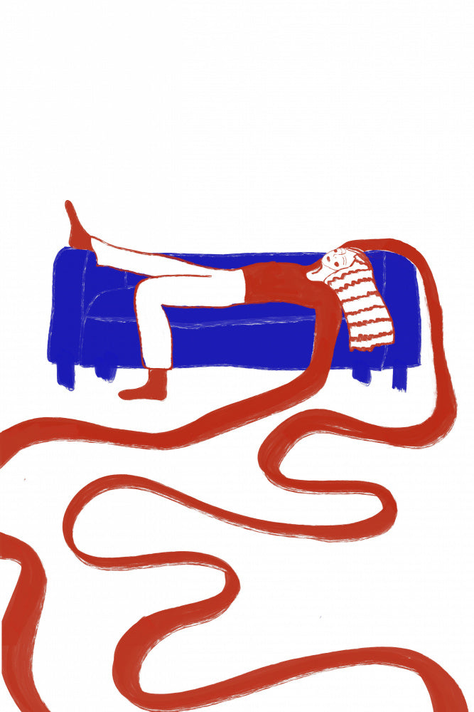 Cozy Long Hair Dreams