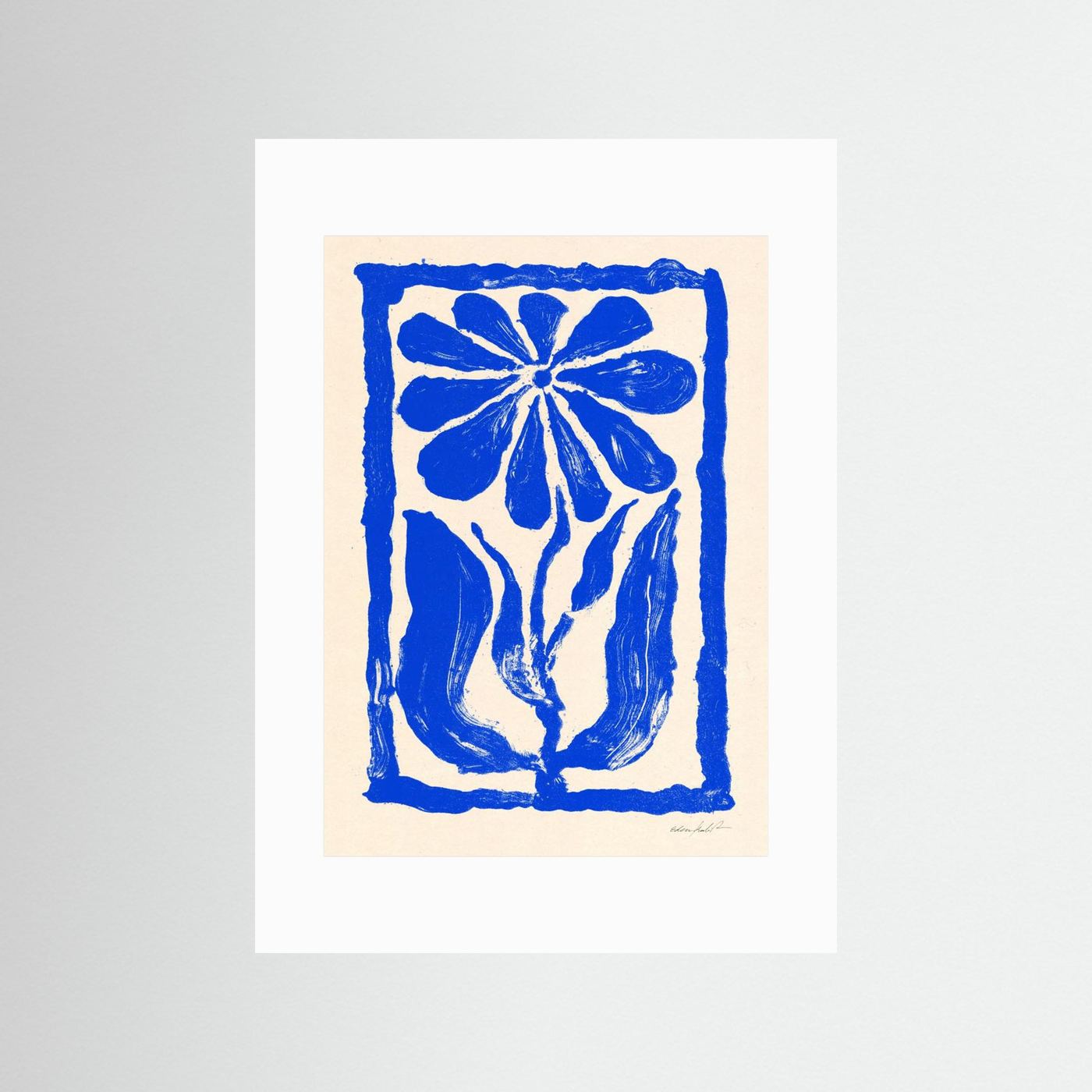Blue Flower by Eden Kalif