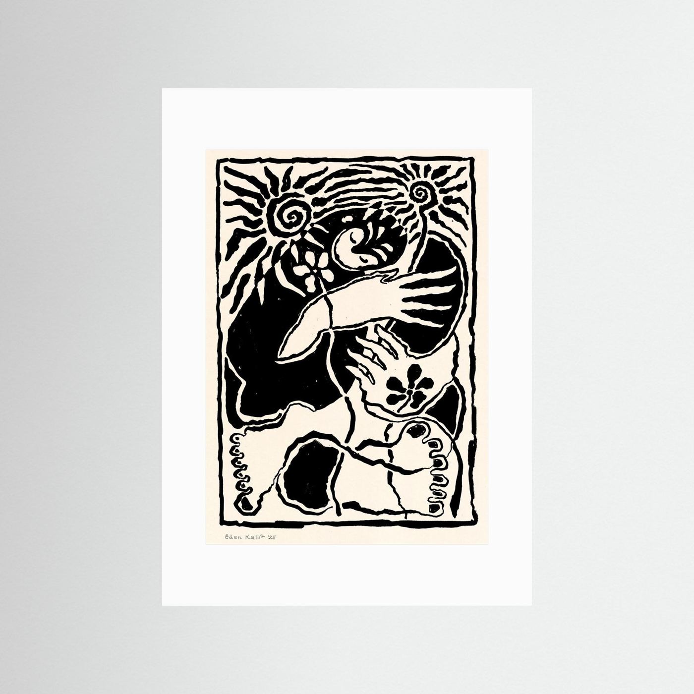 Protection (black) by Eden Kalif