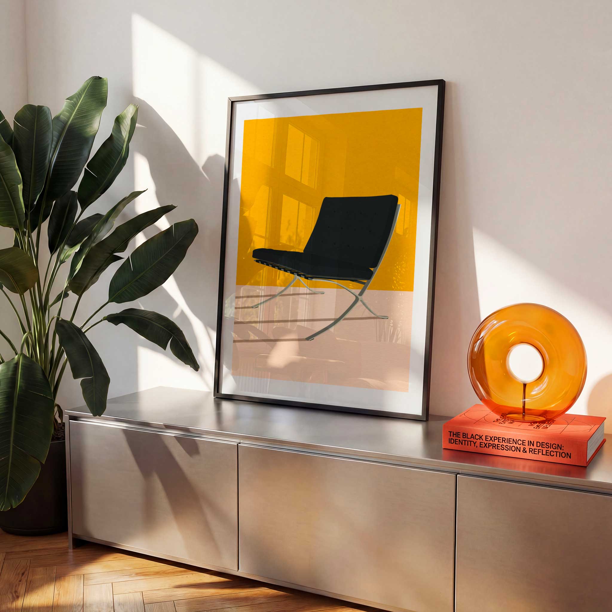 Barcelona Chair By Mies Van Der Rohe by Rosi Feist