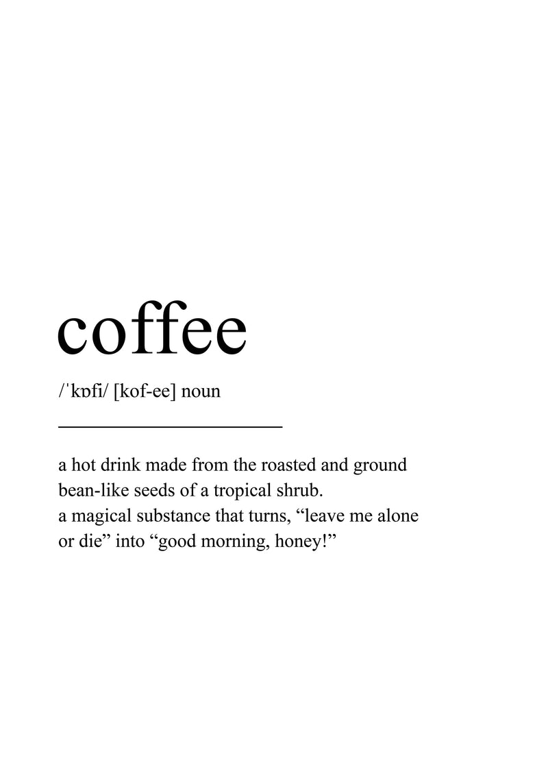 Coffee Definition