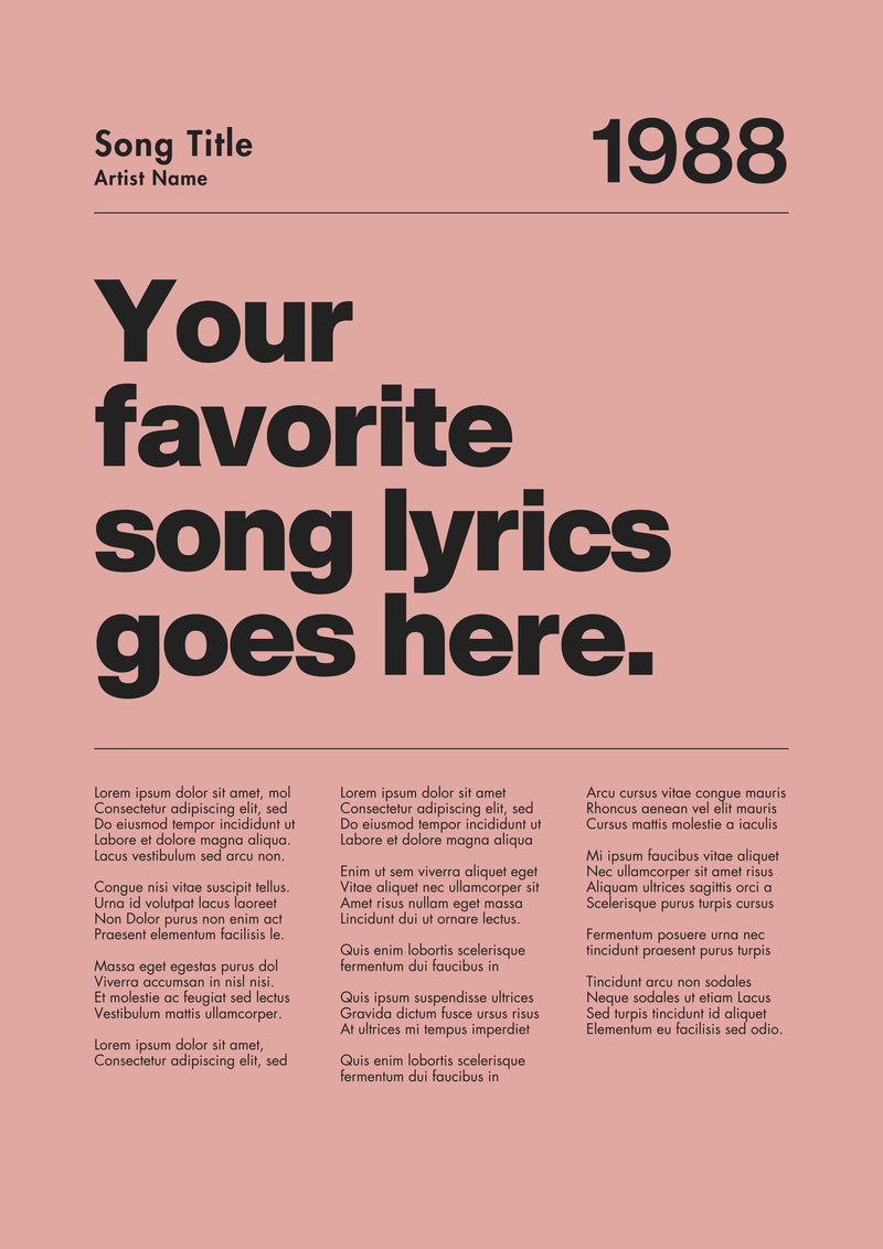 CUSTOM SONG PEACH