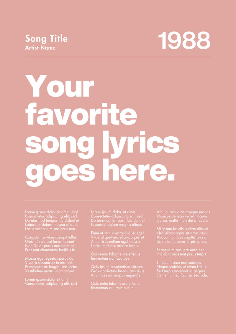 CUSTOM SONG PETAL