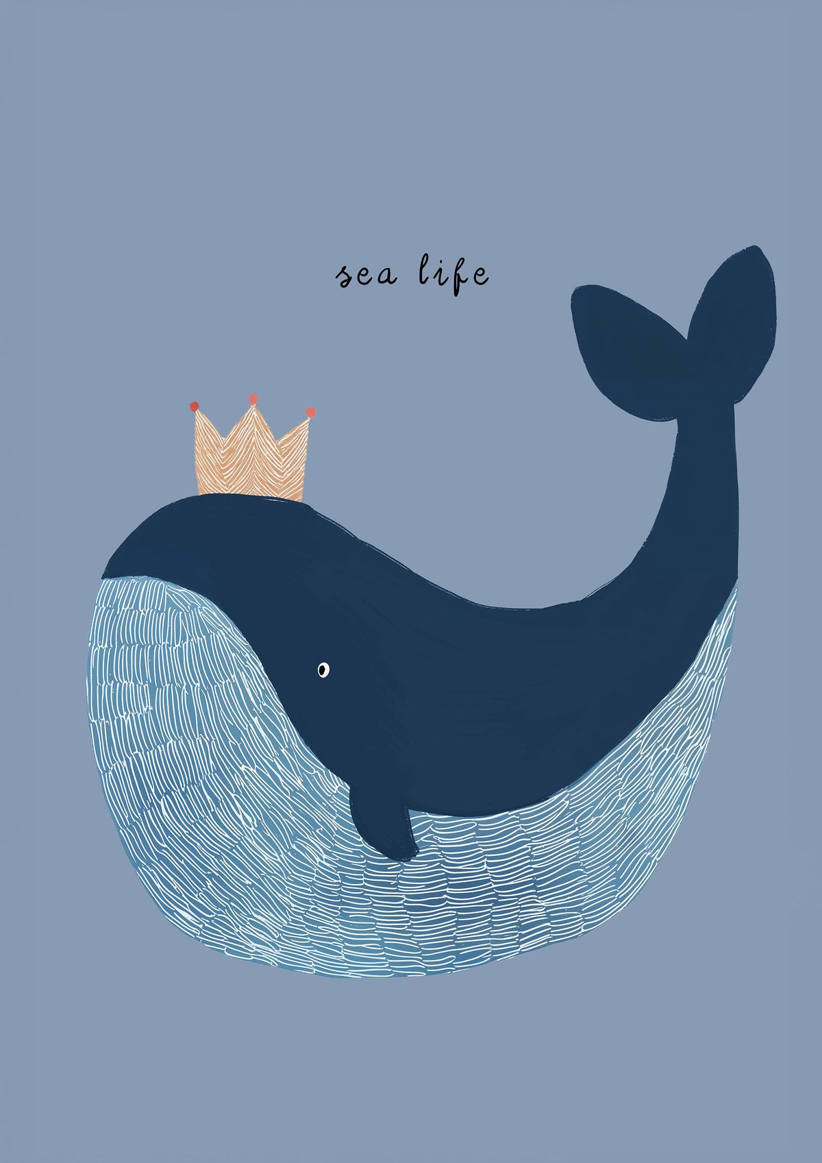 Crowned Blue Whale