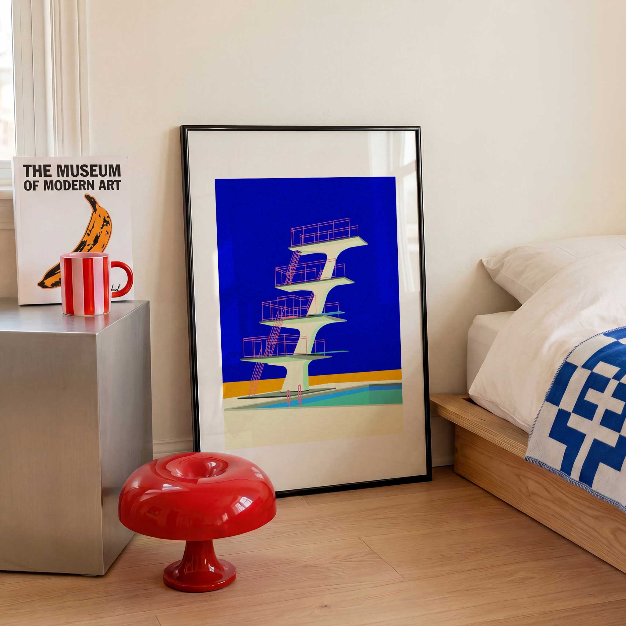 Diving Tower by Rosi Feist