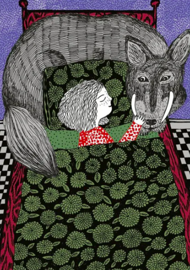 Girl and Wolf