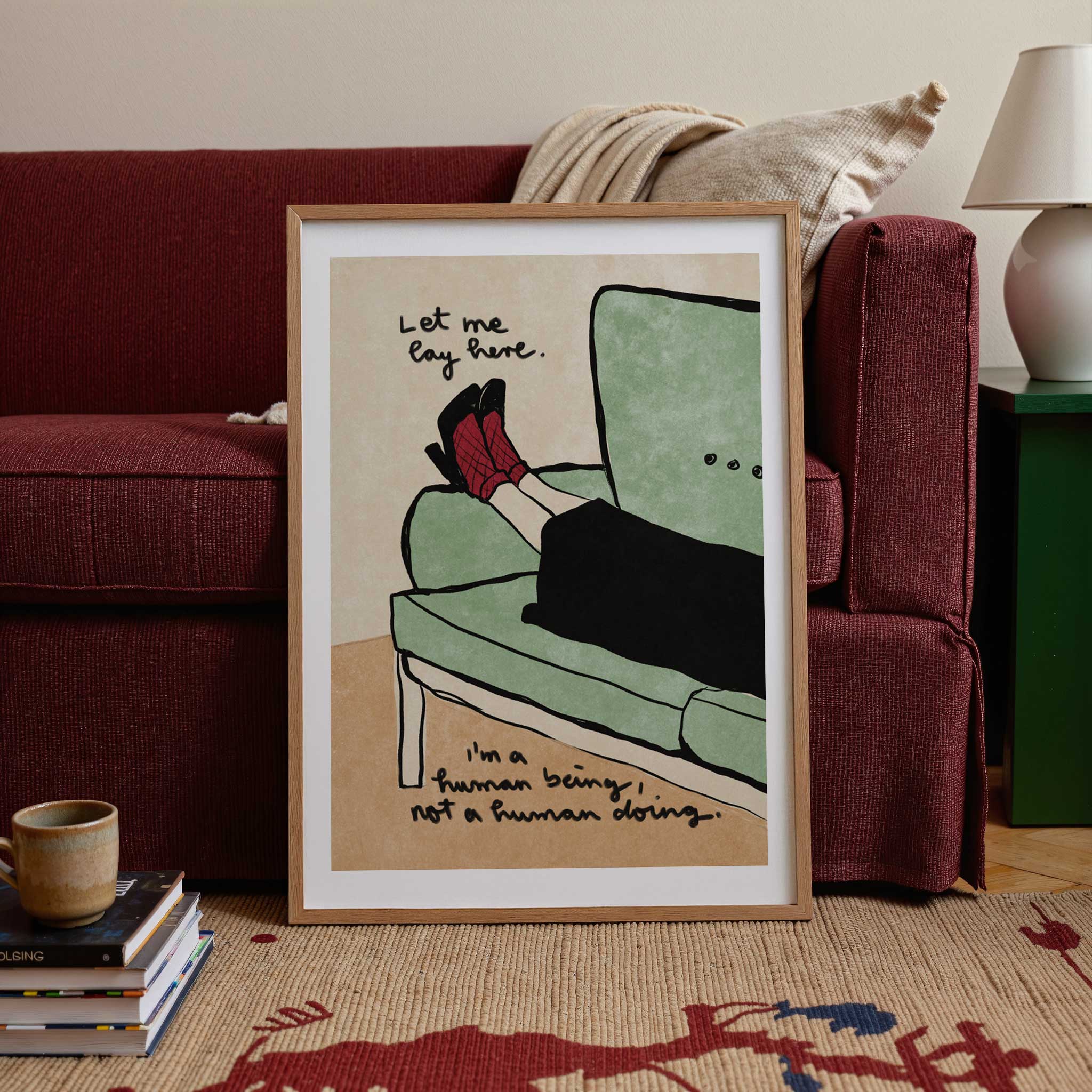 Let me lay here by Raissa Oltmanns