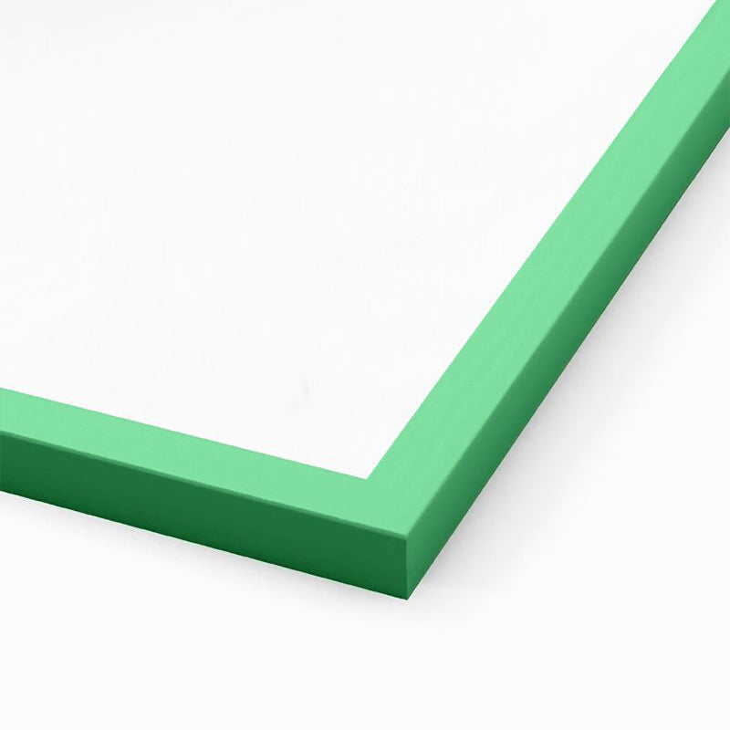 Mint Wood Frame With Plexiglass