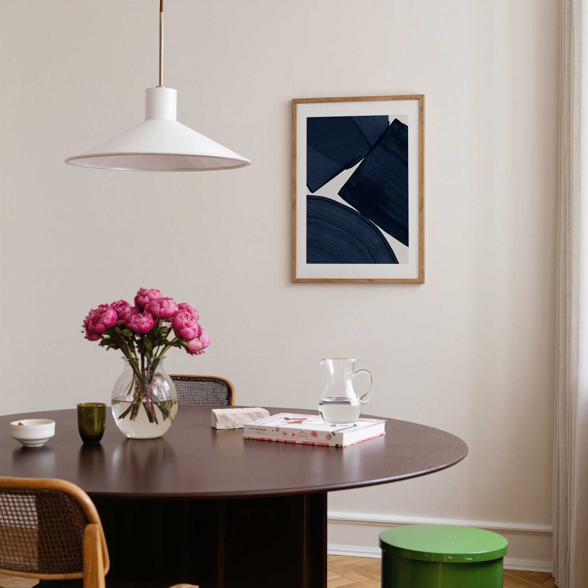 Minimalist Painting Blue II