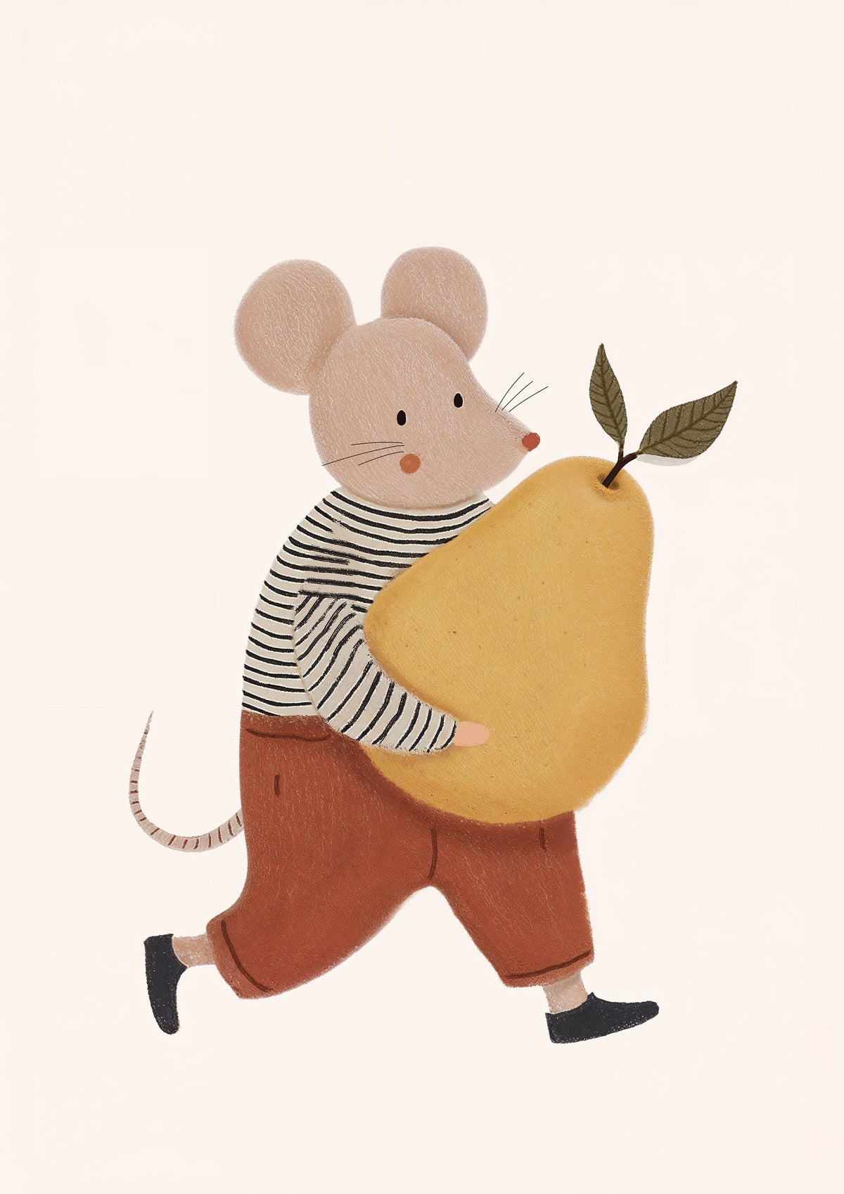 Mouse with Pear