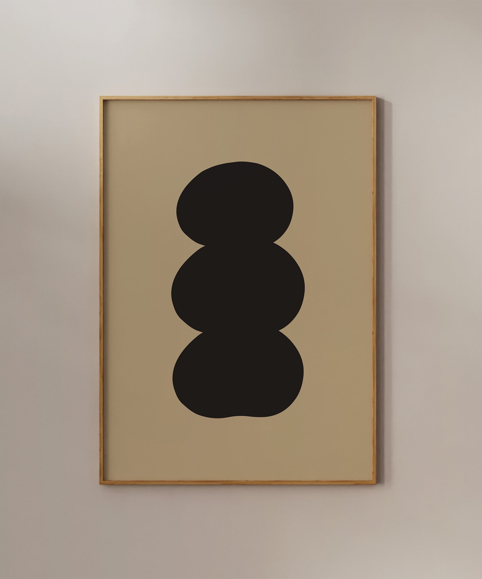 Abstract Black Circles