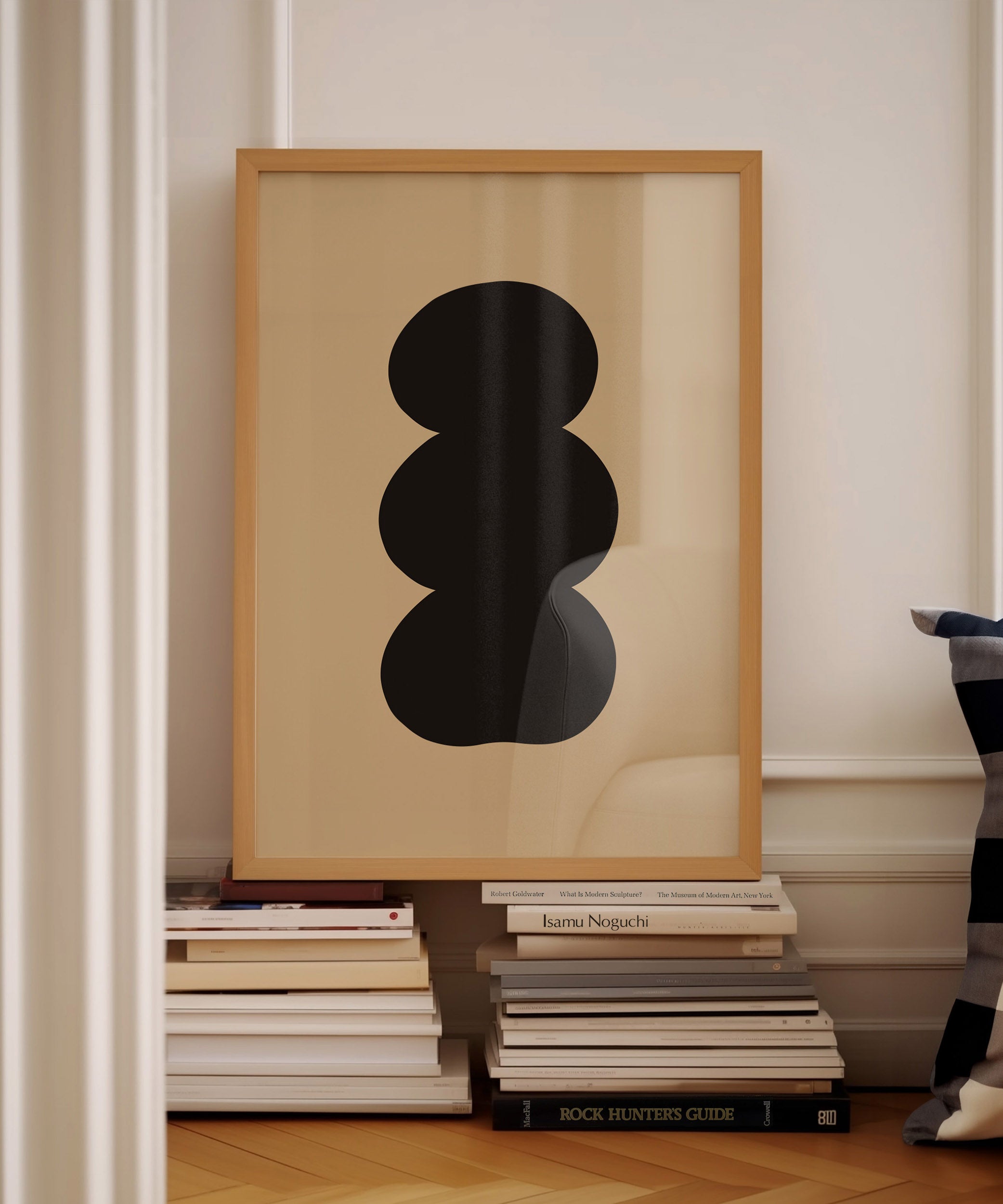 Abstract Black Circles