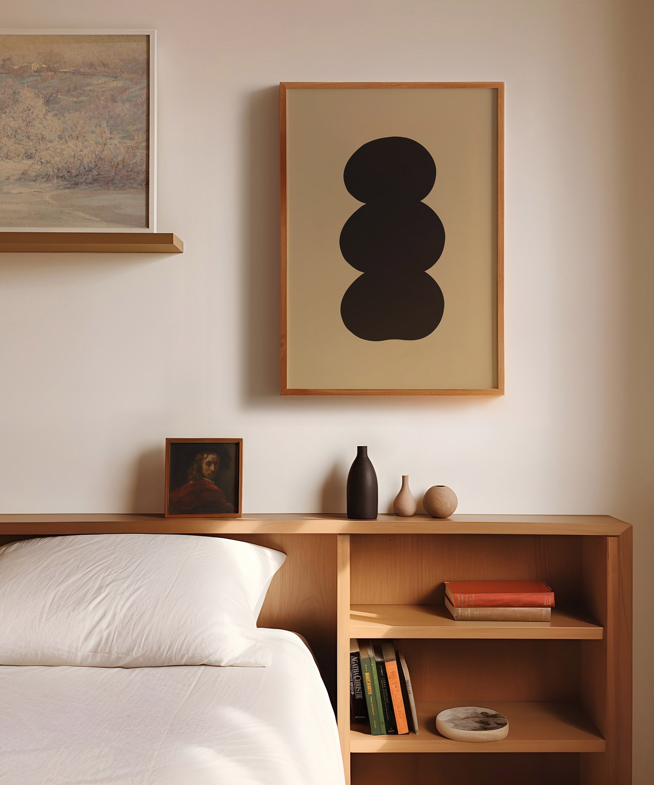 Abstract Black Circles