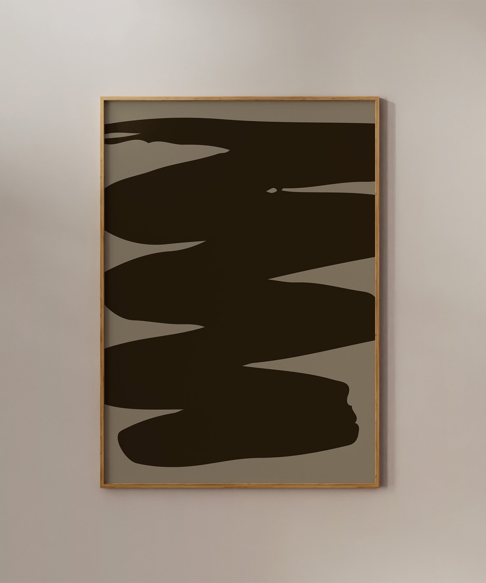 Striking 'Abstract Bold Line Art' design, minimalist wall art for a sharp modern aesthetic.