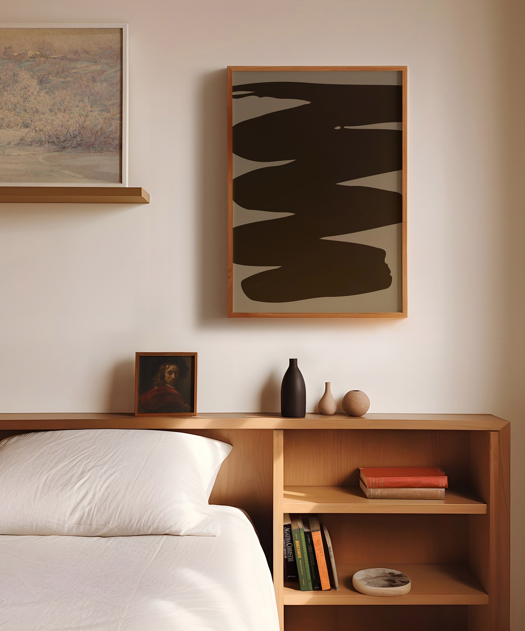 Striking 'Abstract Bold Line Art' design, minimalist wall art for a sharp modern aesthetic.