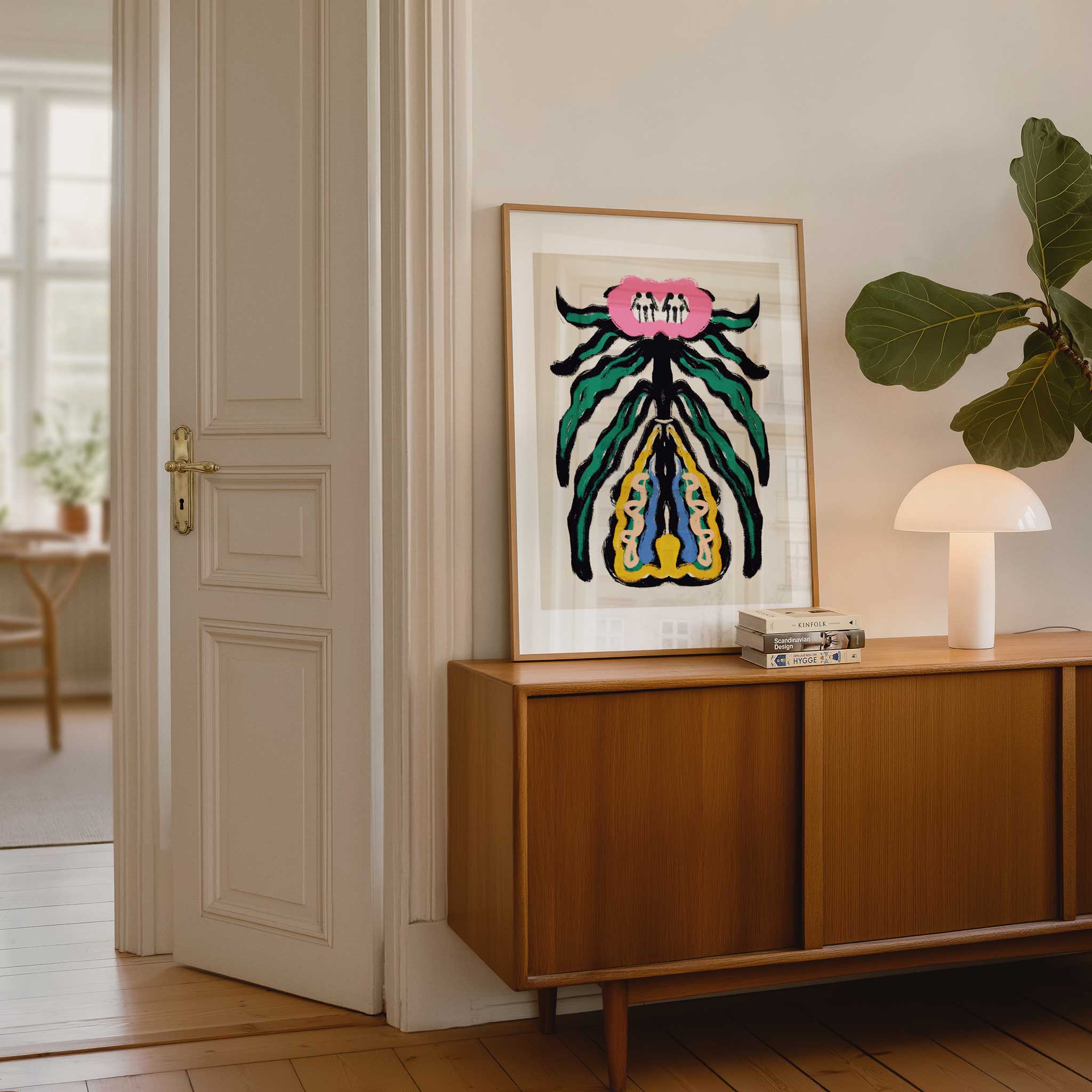 Painterly Flower by Little Dean