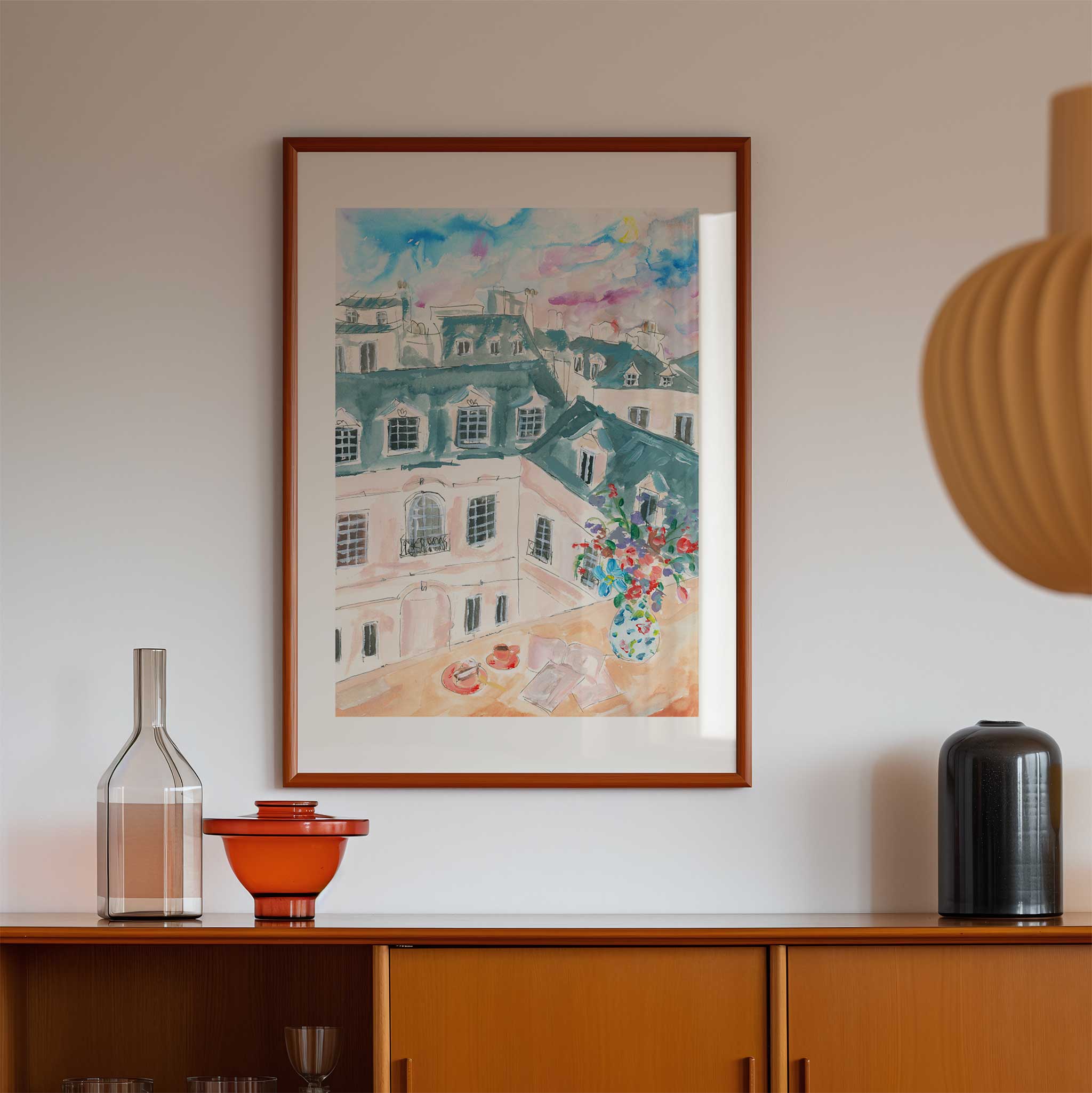 Parisian Rooftop by Katharina Puritscher