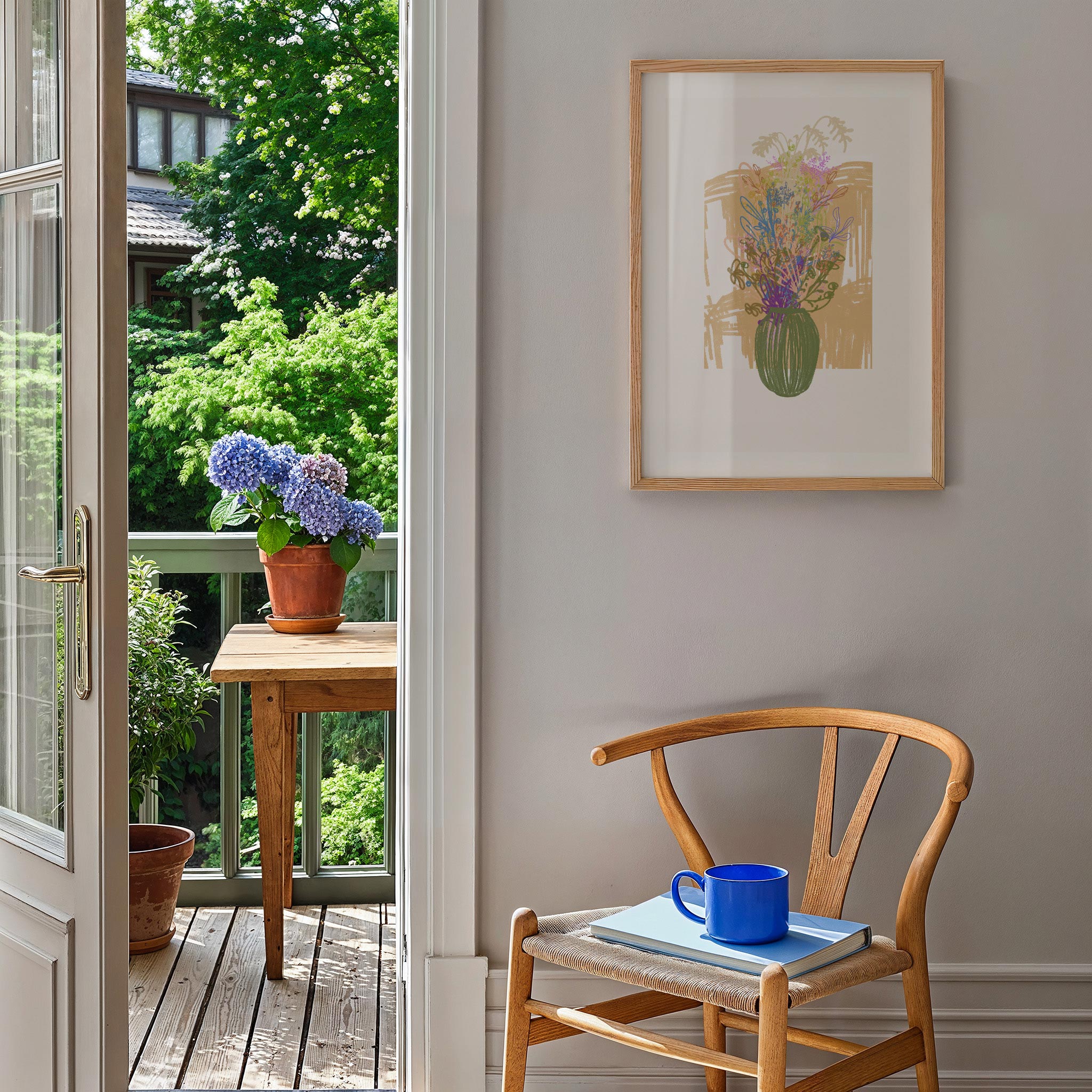 Expressionist Floral