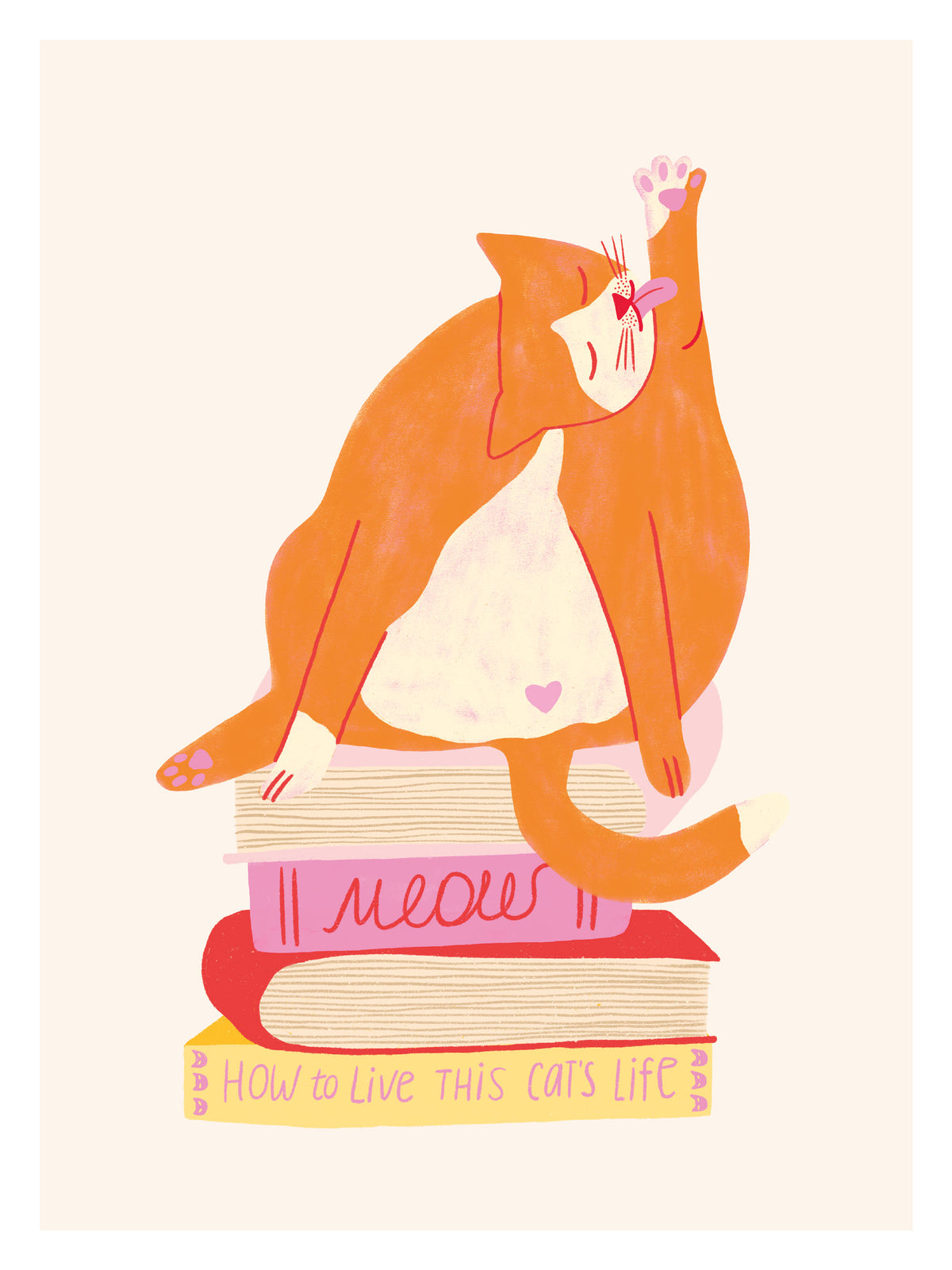 Book Lover Cat