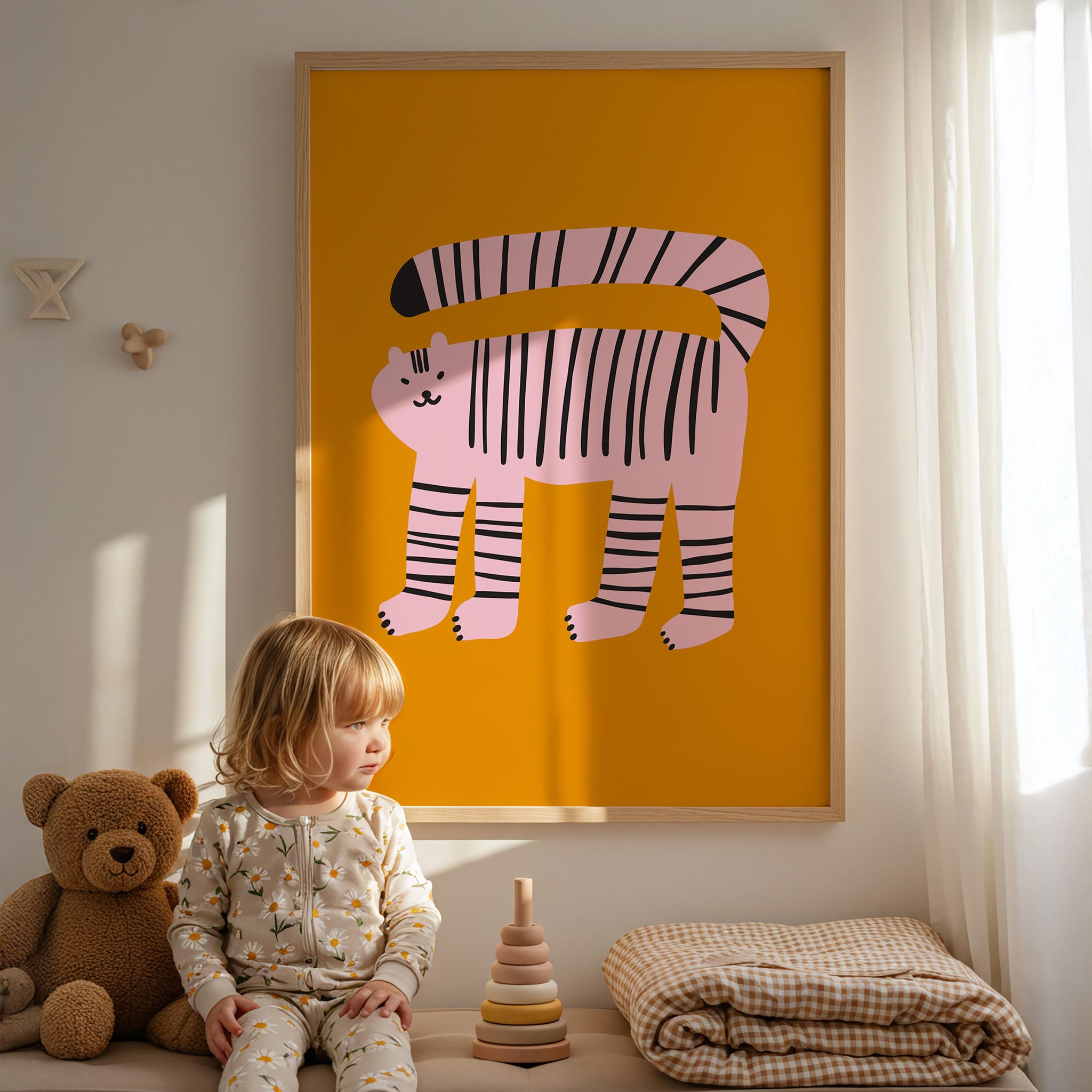 Tall Striped Cat