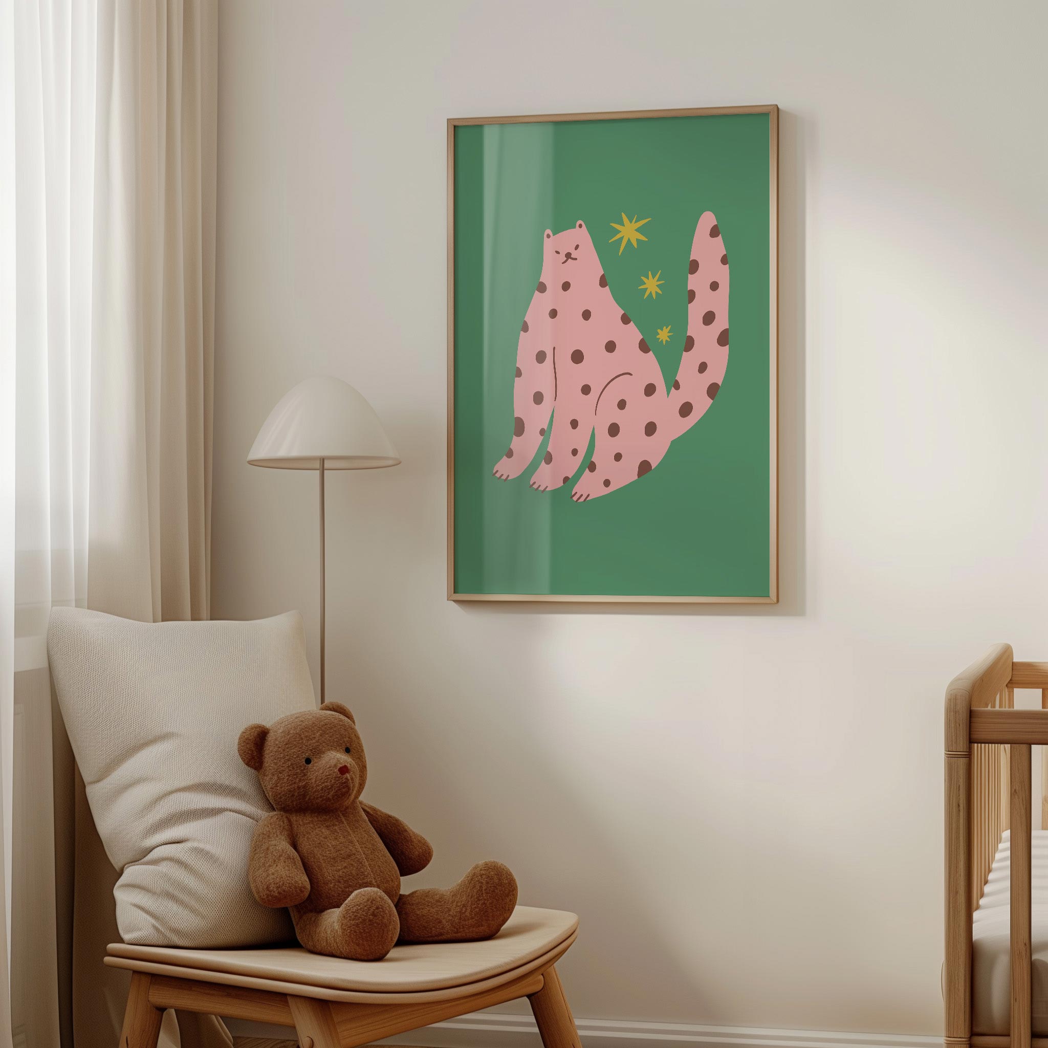 Starry Dotted Cat