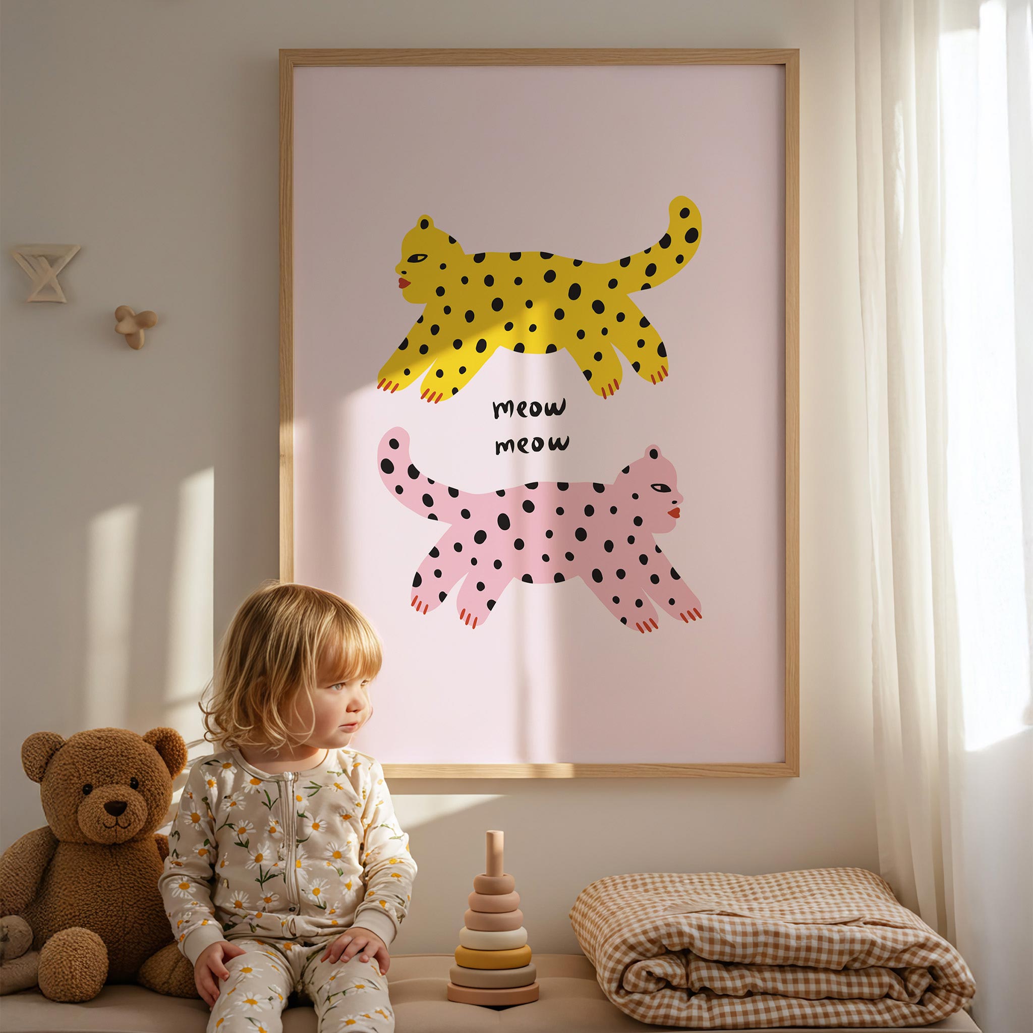 Chatting Walking Cats