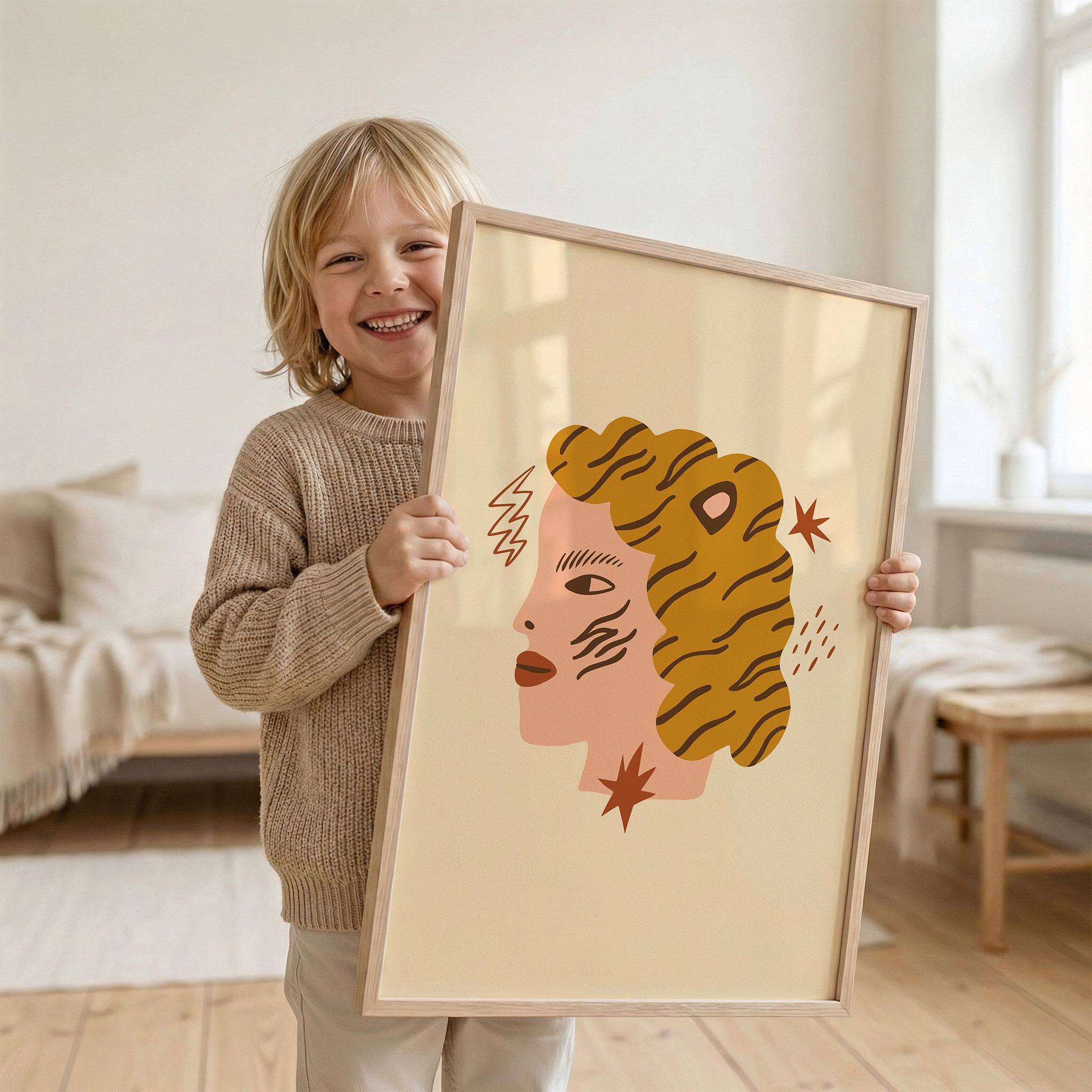 Tiger Hair Woman