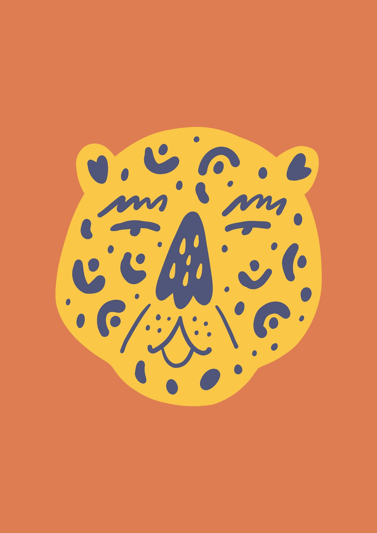 Dotted Leopard Face