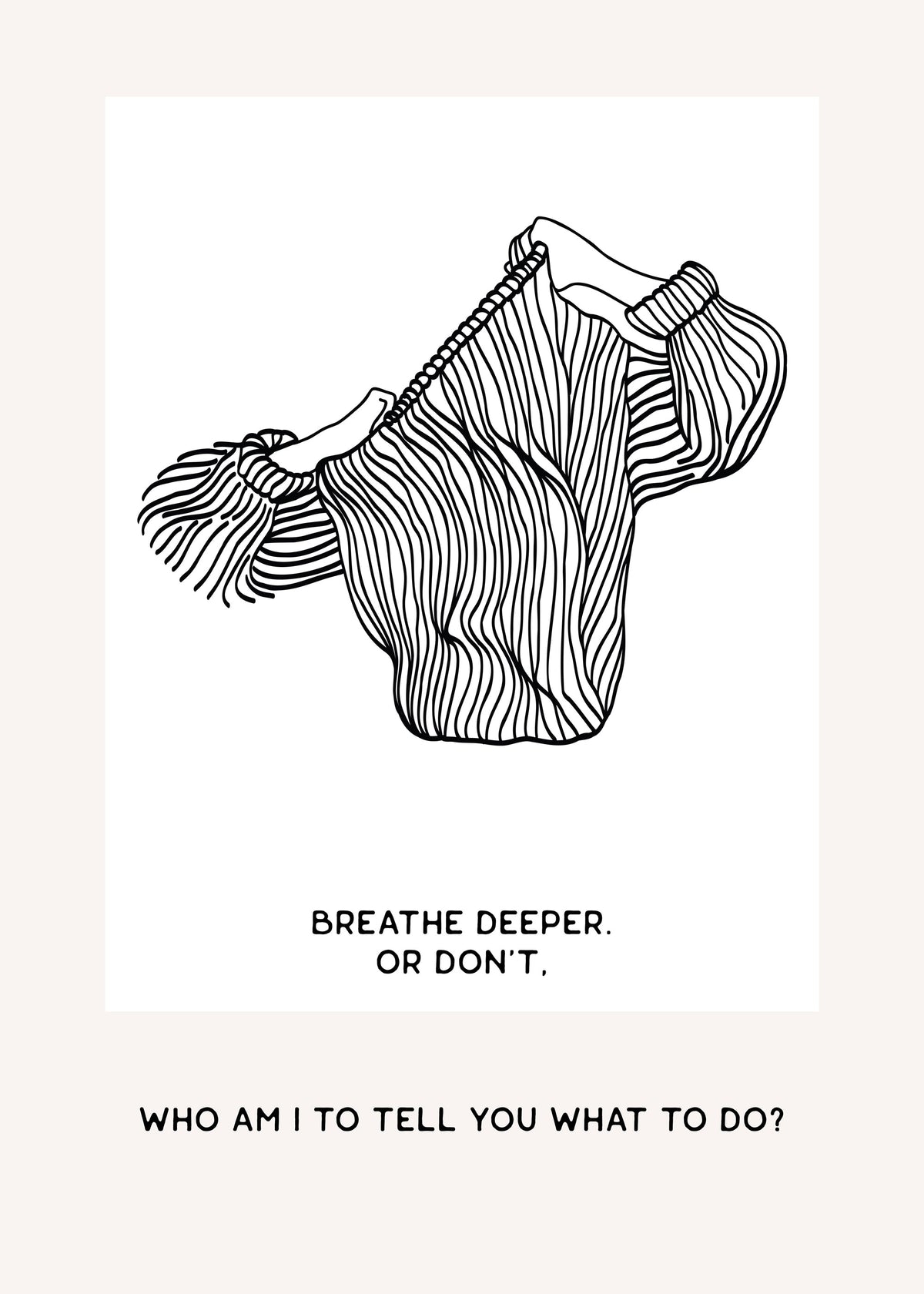 Breathing Soul Sweater