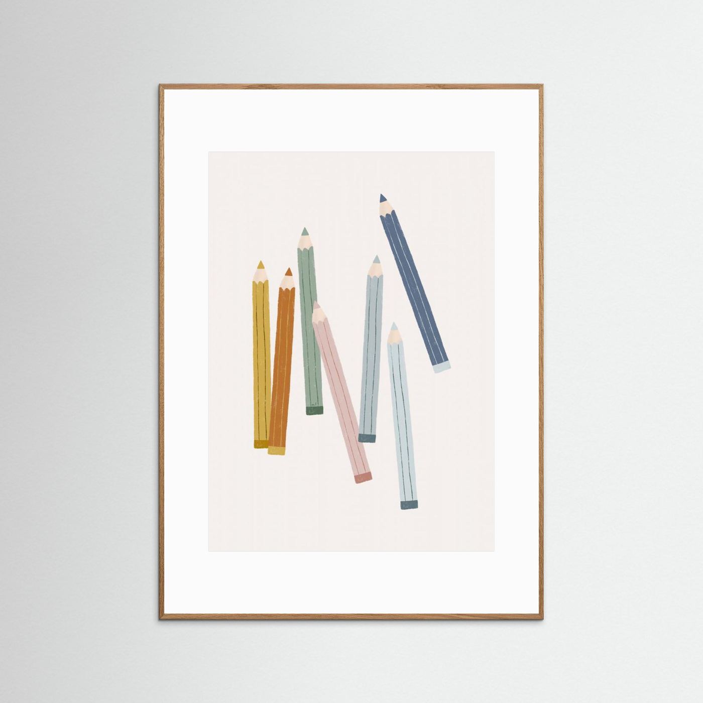 Colored Pencils by Menina Lisboa