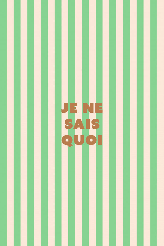 je ne sais quoi
