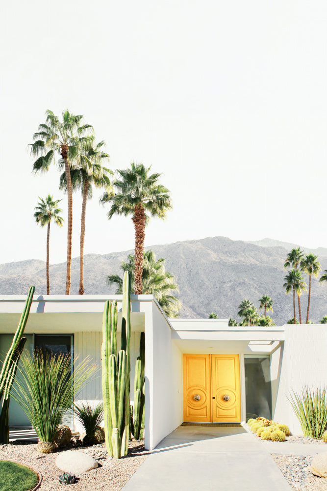 Palm Springs Yellow Door