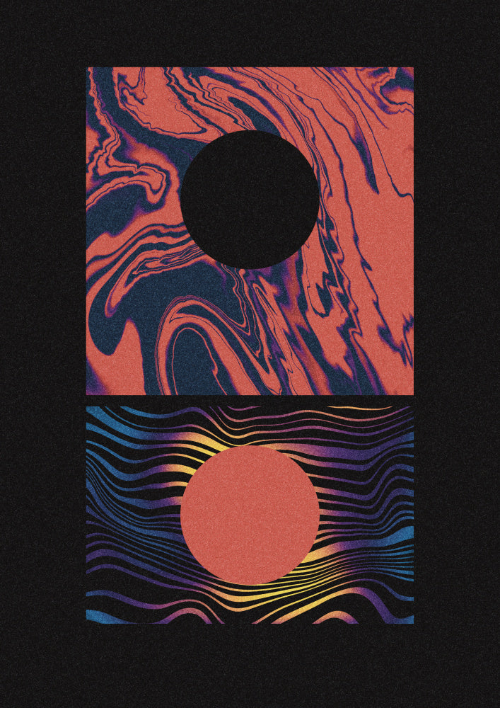 Marble Yin Yang by Amy Louise Baker