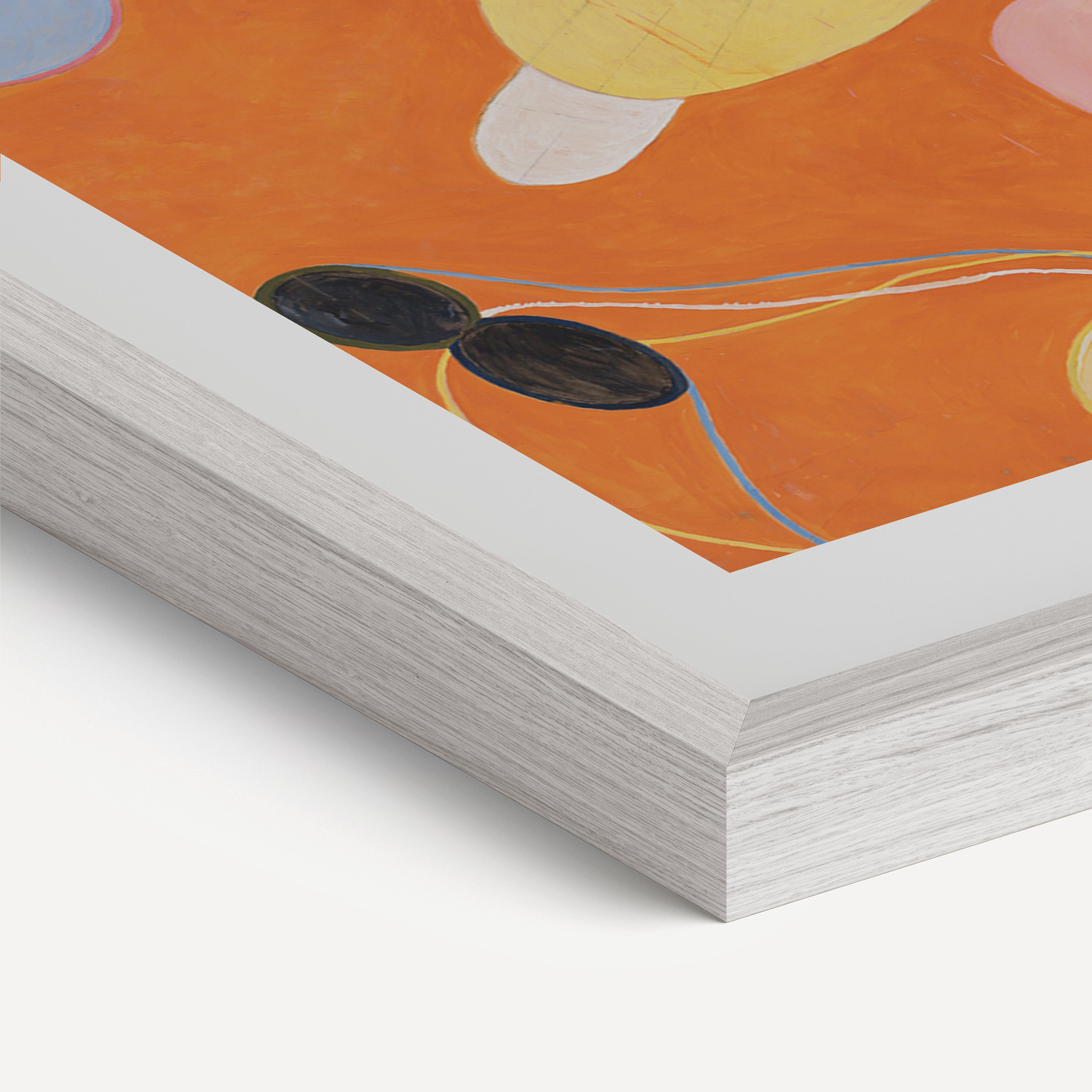 White Oak Frame with real glass. Crafted in the USA.