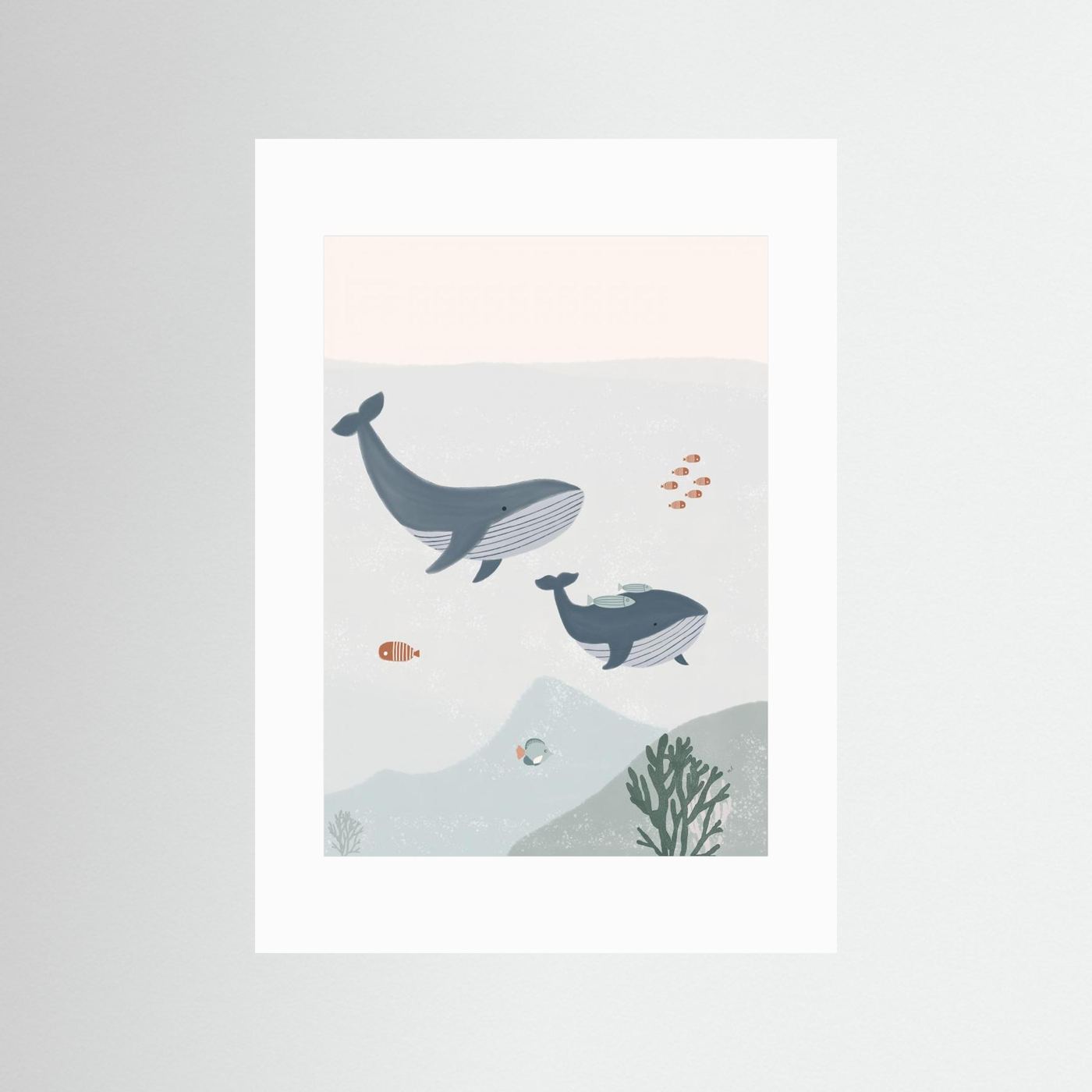 Two Whales by Menina Lisboa