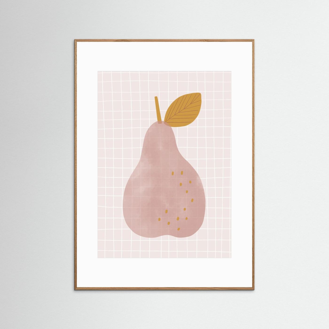 Pink Pear by Menina Lisboa