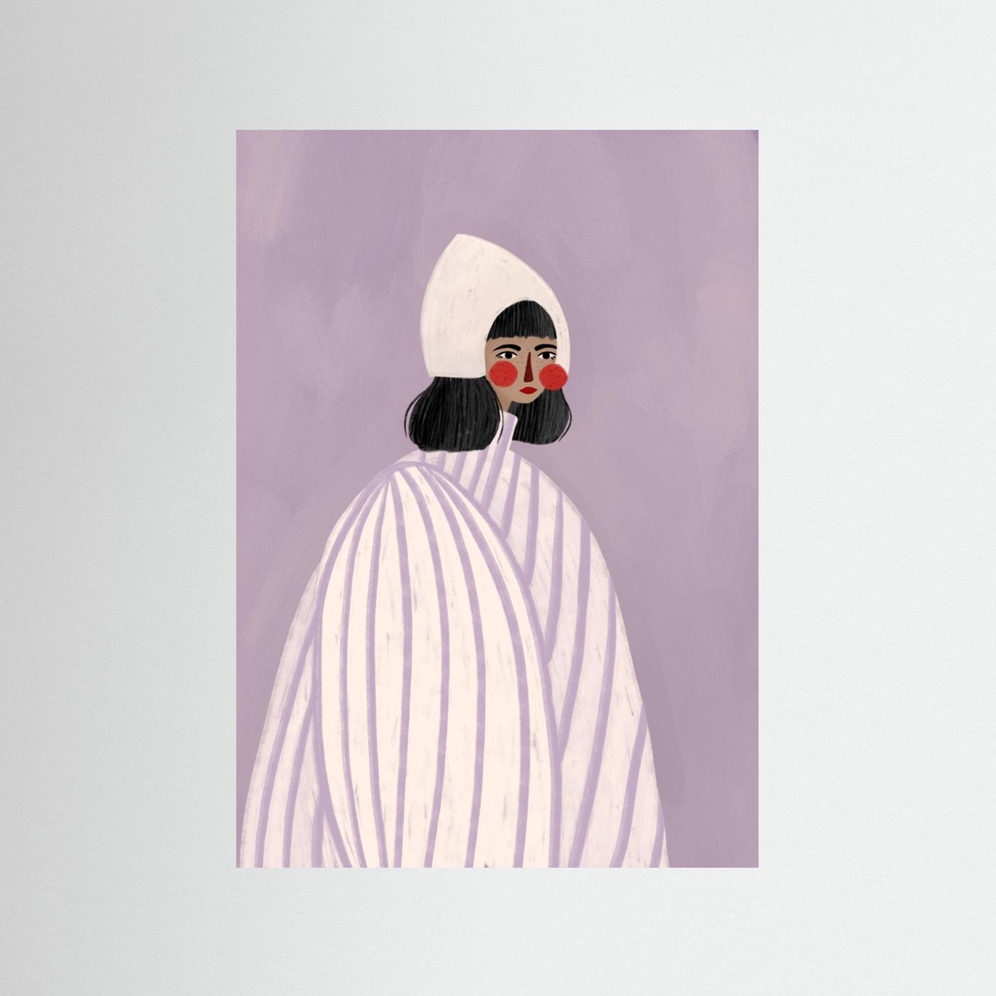 The Woman With the White Hat by Bea Müller