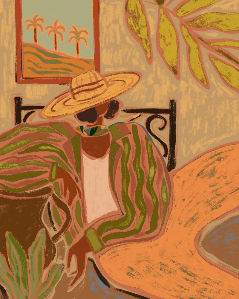 Lady in Stripe