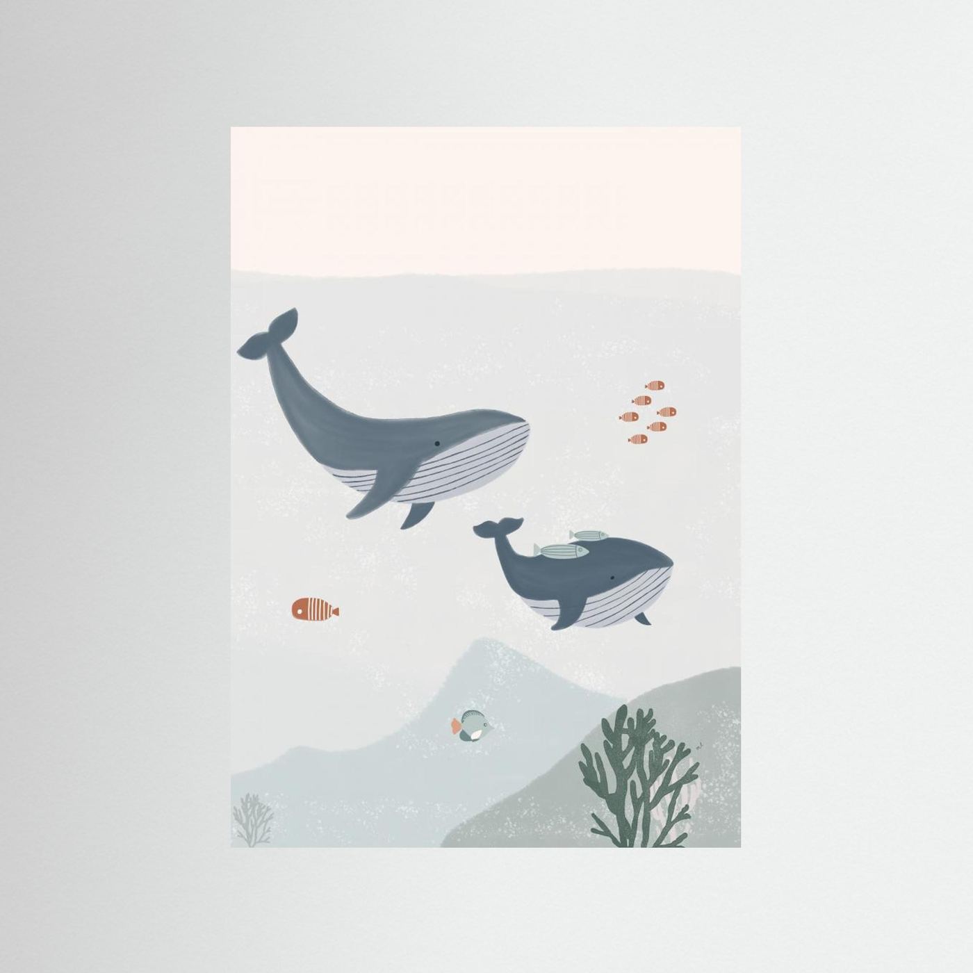 Two Whales by Menina Lisboa