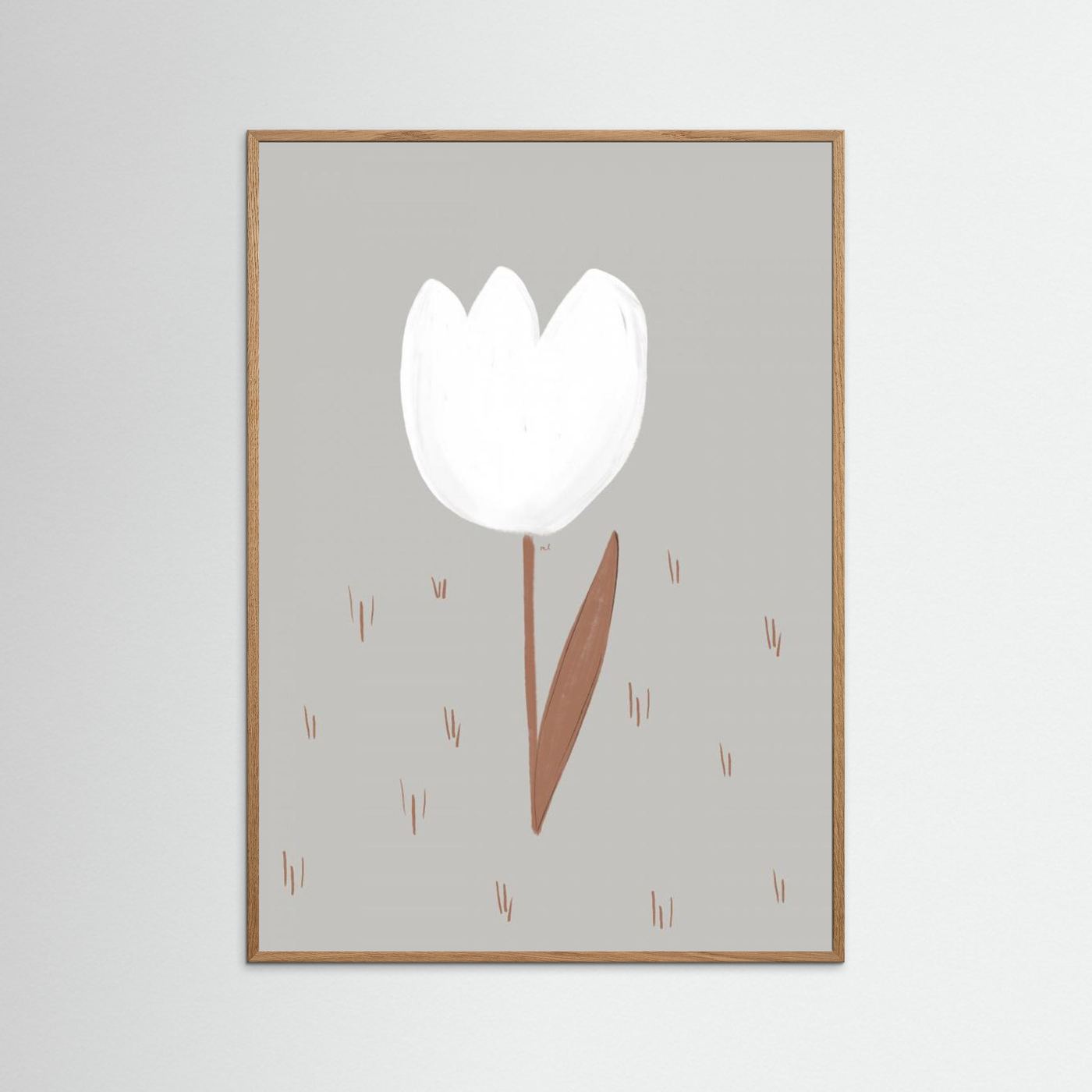 White Tulip by Menina Lisboa